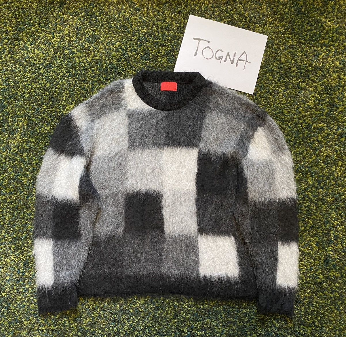 Fugazi Censored Alpaca Knit Sweater Size US L / EU 52-54 / 3 - 1 Thumbnail