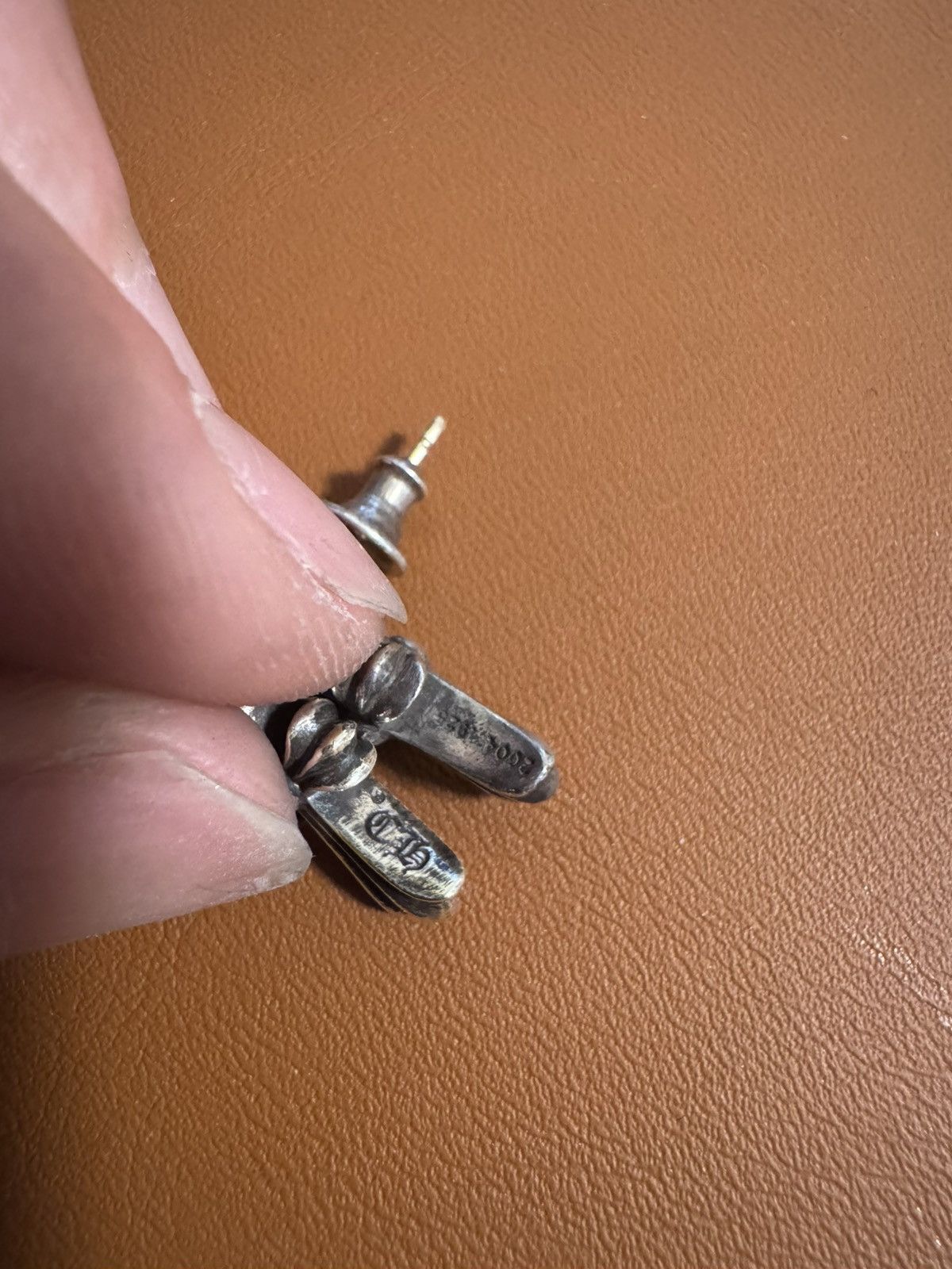Chrome Hearts Chrome Hearts Baby Fat Earrings (PAIR) Size ONE SIZE - 2 Thumbnail