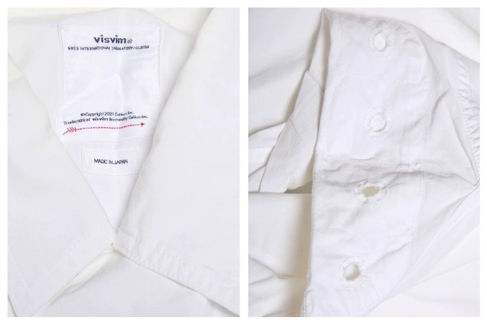 Visvim Visvim 21aw four winds white oversized coat Size US S / EU 44-46 / 1 - 5 Thumbnail