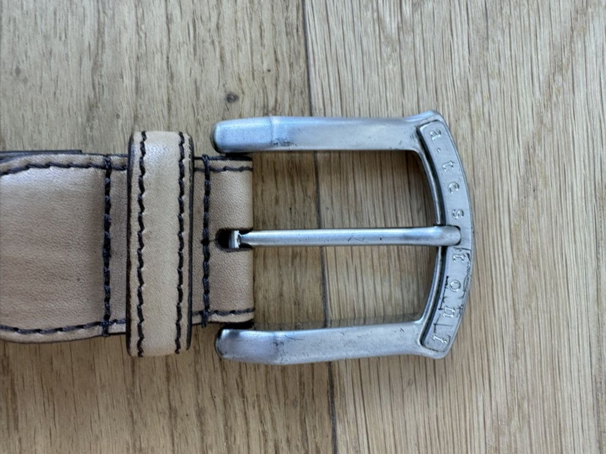 Testoni A.testoni leather belt Size 32 - 4 Thumbnail