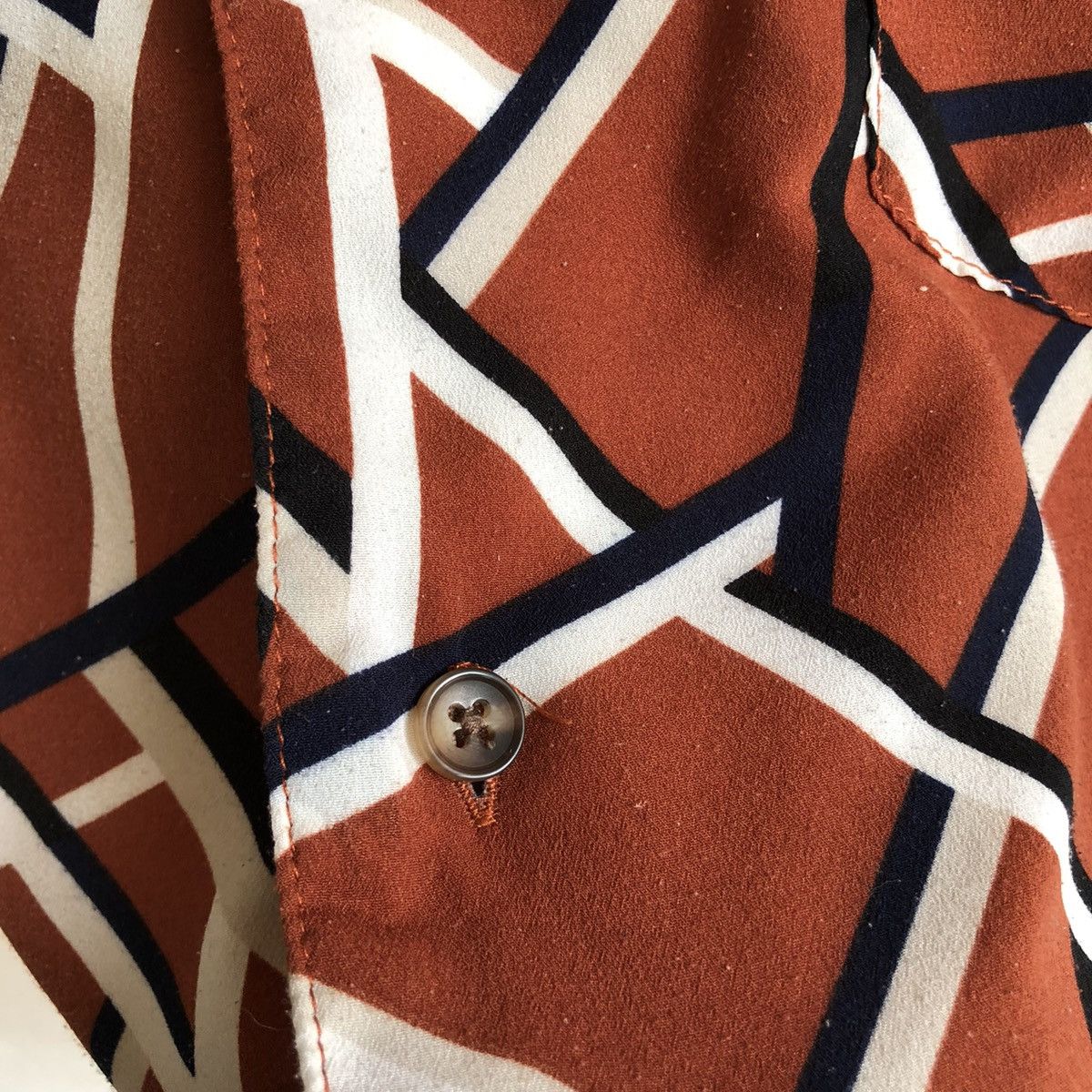 Japanese Brand BACK NUMBER camp collar shirt Size US M / EU 48-50 / 2 - 9 Thumbnail