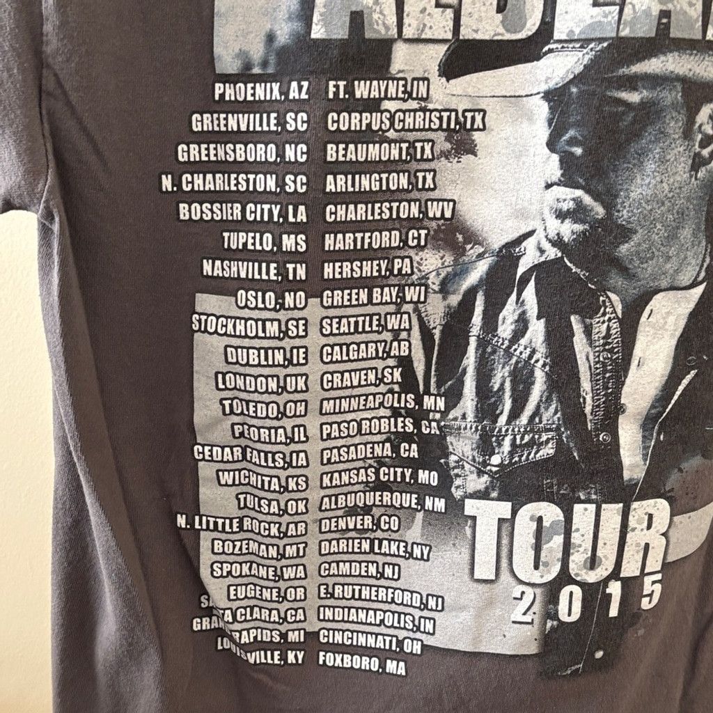 Gildan Jason Aldean Burn It Down Tour 2015 Shirt Band Tee Shirt Sm Size US S / EU 44-46 / 1 - 7 Thumbnail