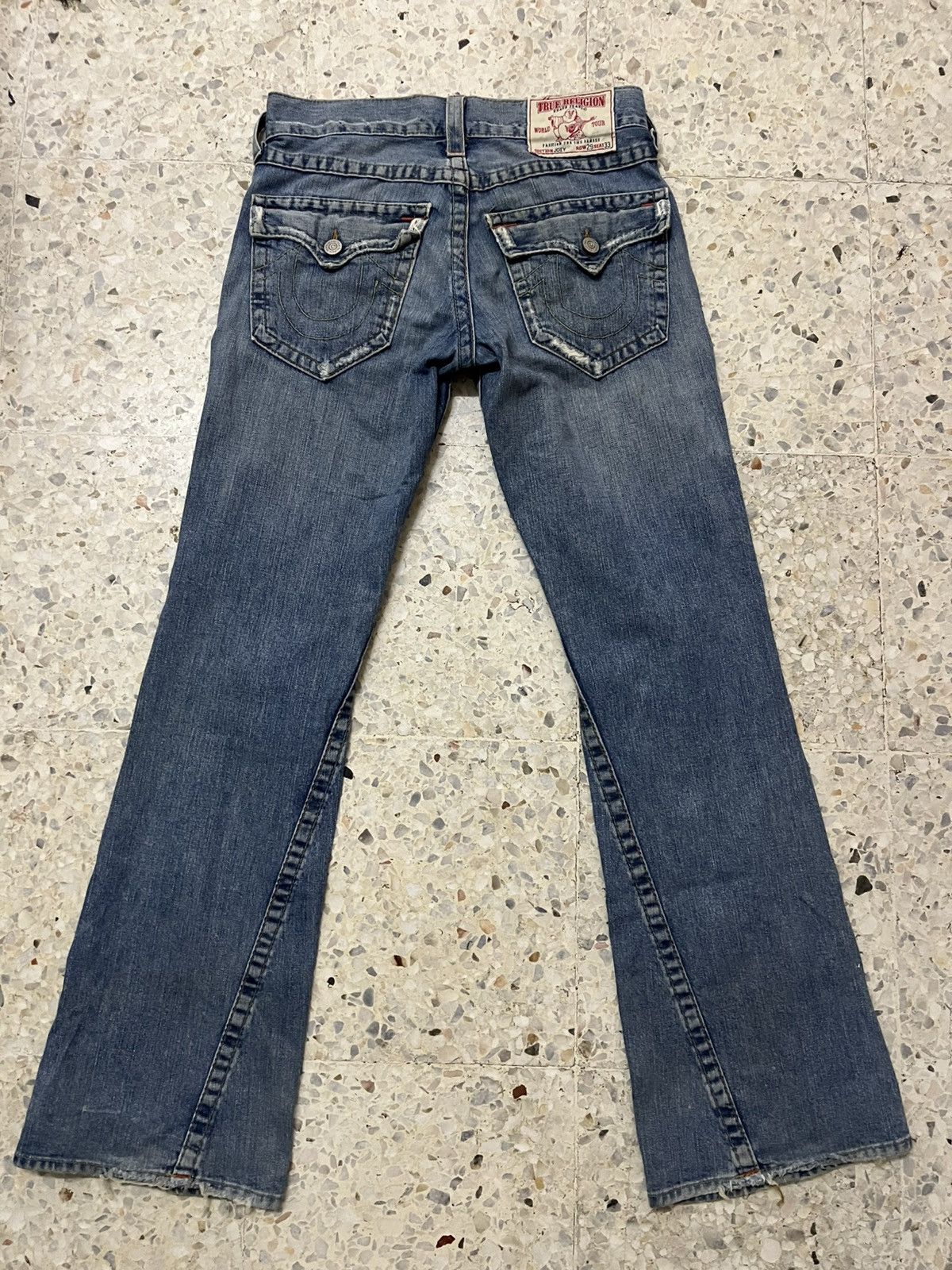 True Religion Vintage true religion bootcut distressed denim Size US 32 / EU 48 - 9 Thumbnail
