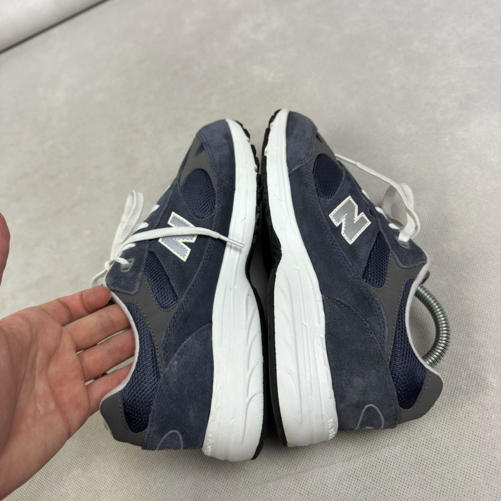 New Balance New Balance 993 GC993NW Men's Navy White Sneakers Shoes 7 Size US 7 / EU 40 - 4 Thumbnail