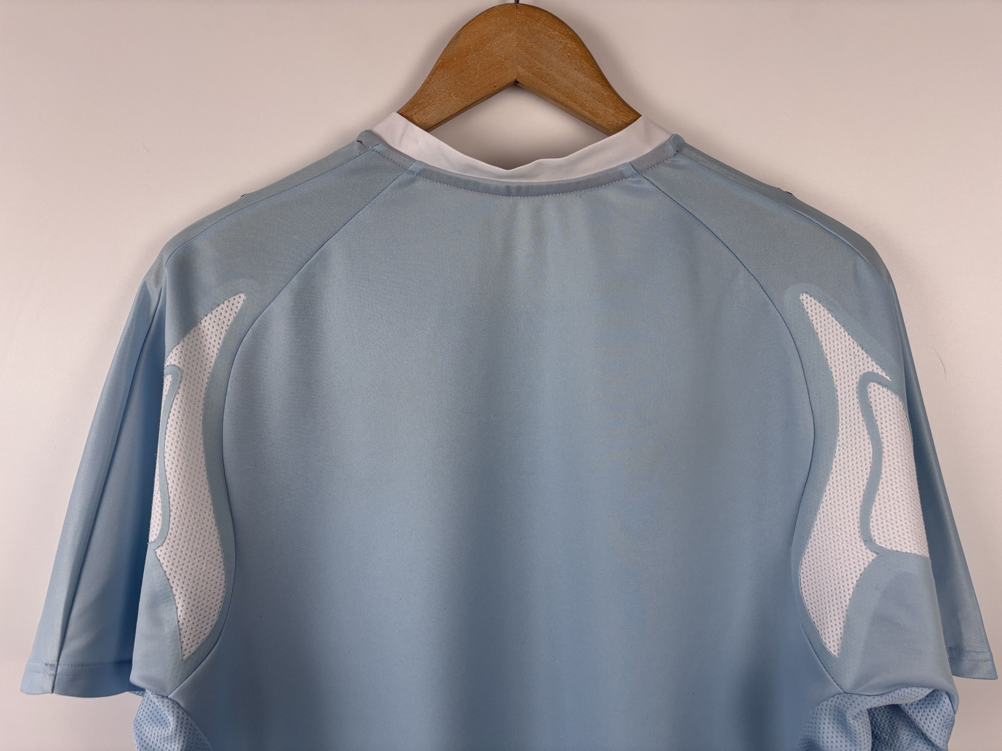 Puma Lazio 2007-08 Football Shirt Soccer Jersey Puma Mens Size ~L Size US L / EU 52-54 / 3 - 6 Thumbnail