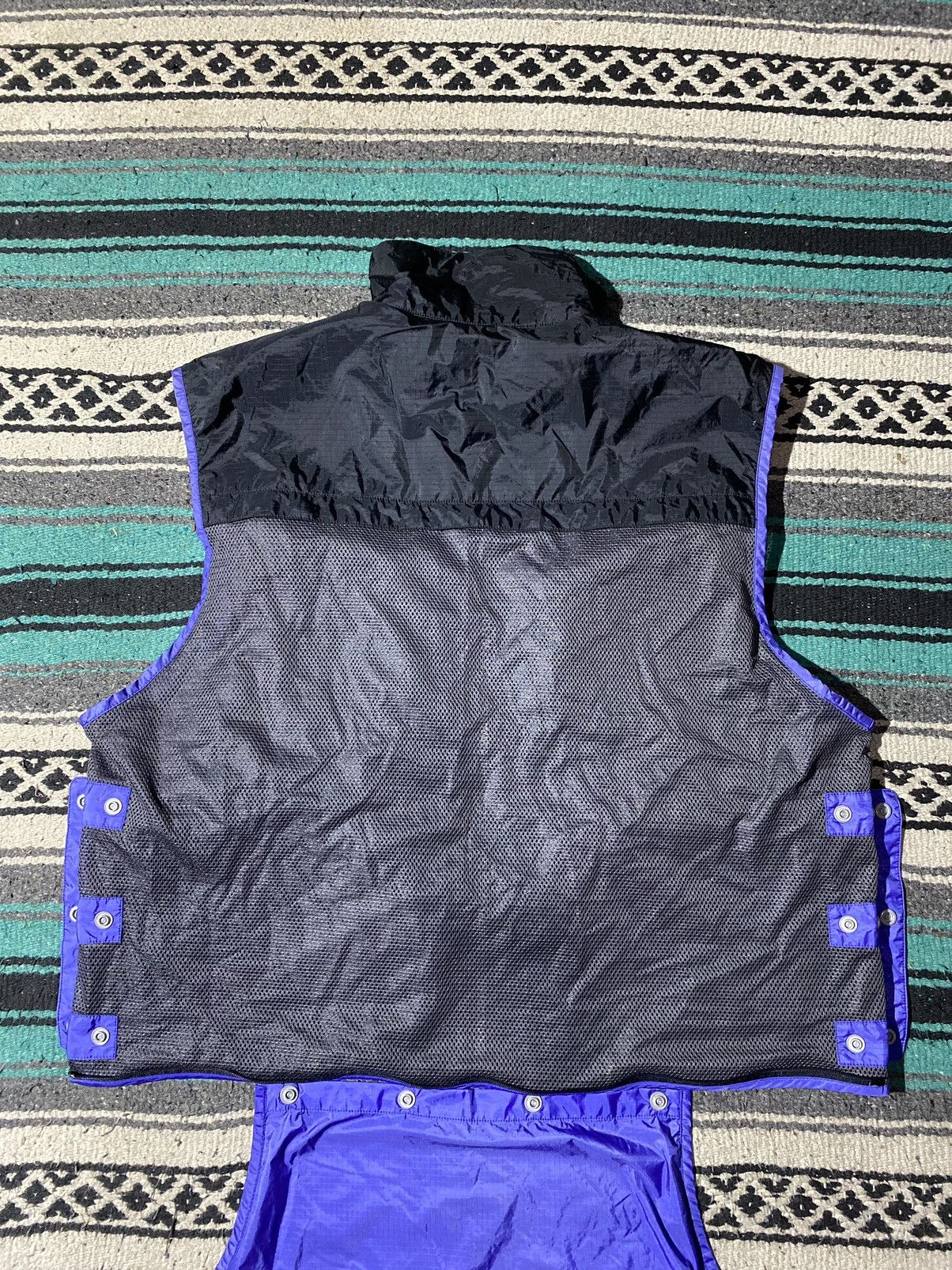 Vintage Shimano Nexus Hyper Fishing Gear Nylon Vest Size US M / EU 48-50 / 2 - 5 Thumbnail