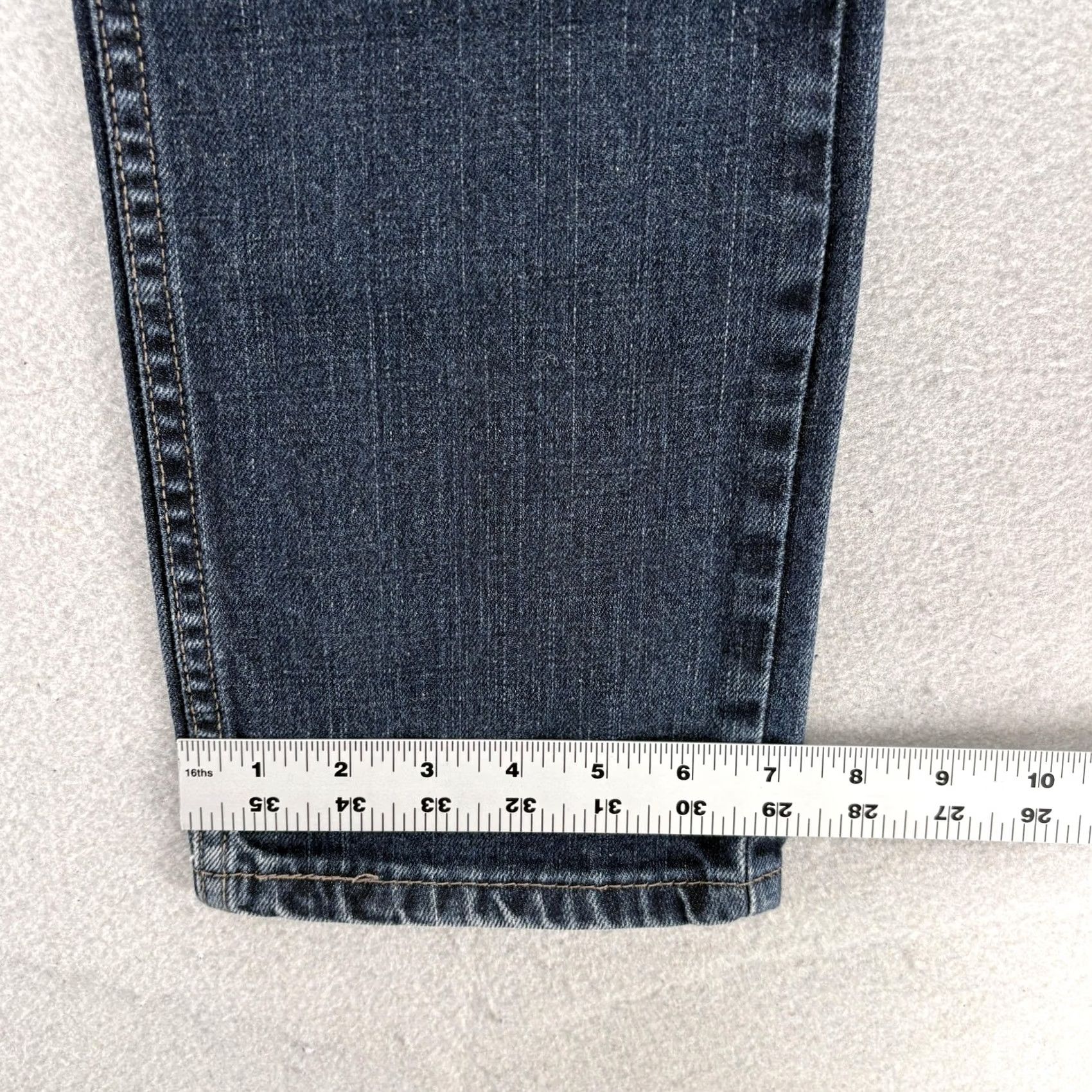 Levi's Levi's 511 Jeans Mens 34x34 Blue Medium Wash Slim Straight Denim Casual Pants Size US 34 / EU 50 - 7 Thumbnail