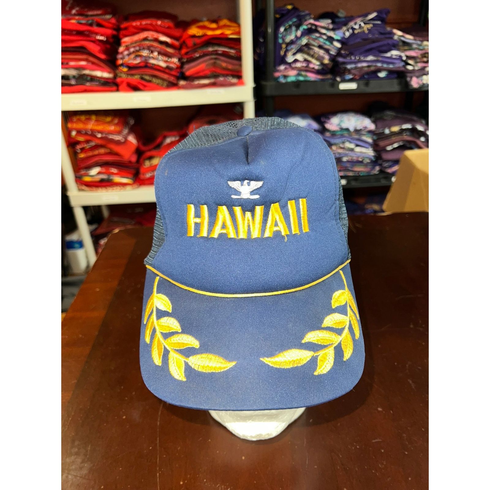 Vintage Vintage Hawaii Trucker Hat Scrambled Eggs Air Force Snapback Size ONE SIZE - 2 Thumbnail