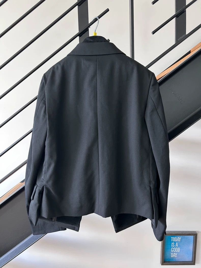 Comme des Garcons Comme Des Garcons Fall/Winter Two Piece Black Suit with Do Size S / US 4 / IT 40 - 4 Thumbnail