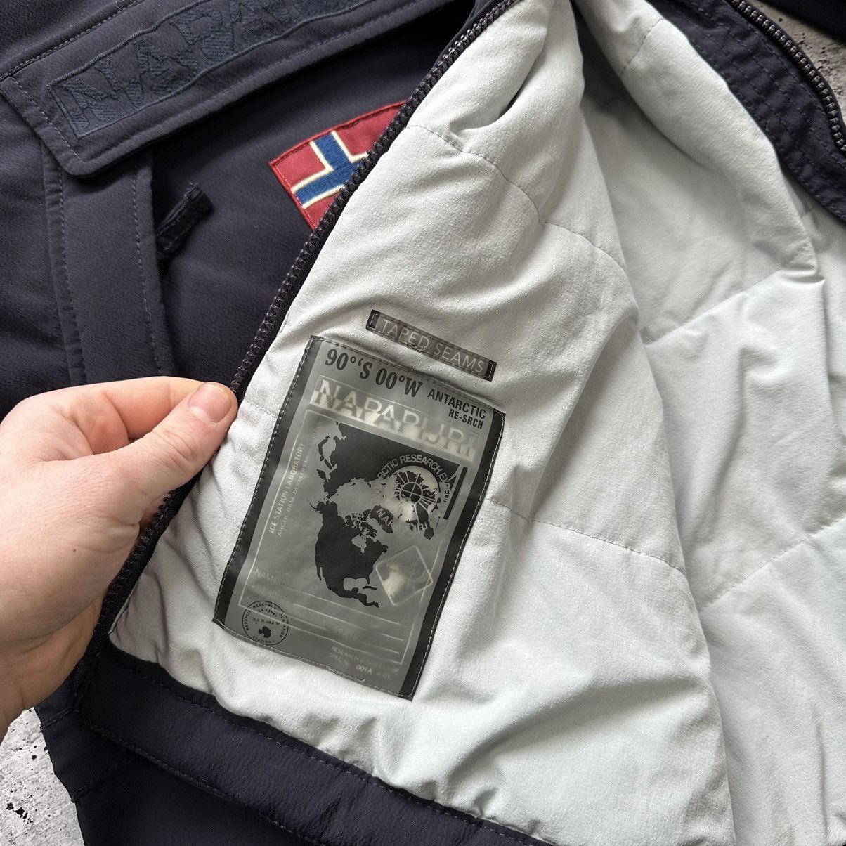 Napapijri × Vintage Napapjiri Skidoo Winter Anorak Jacket Women’s Size S Size S / US 4 / IT 40 - 15 Thumbnail