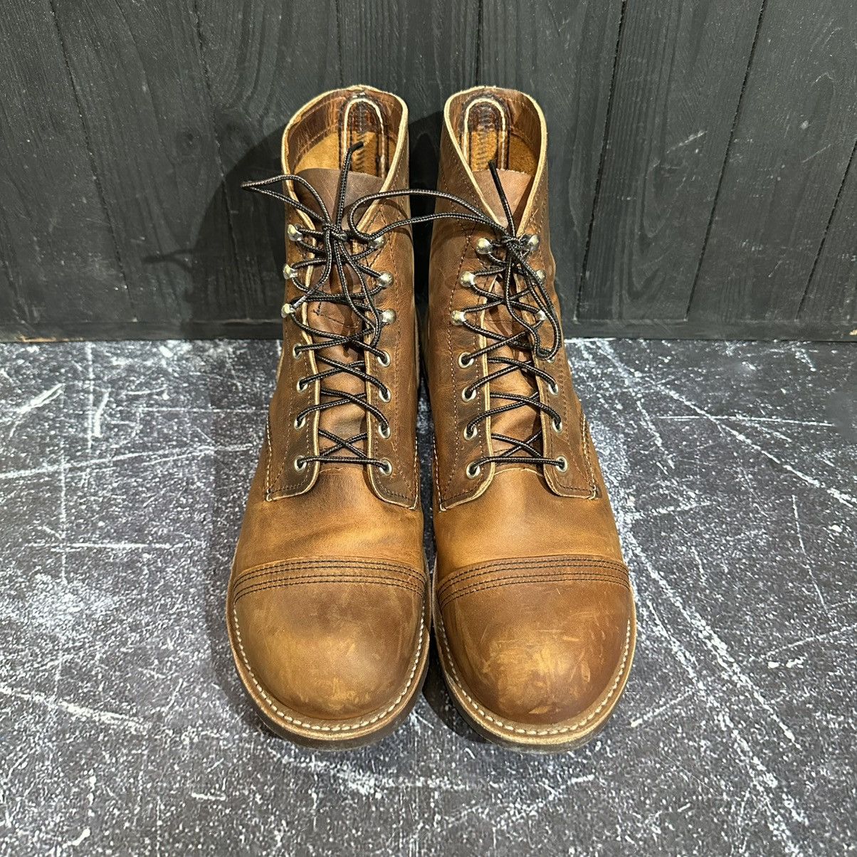 Red Wing Red Wing Iron Ranger Men’s Leather Boots Size 10.5D us 9.5uk Size US 10.5 / EU 43-44 - 4 Thumbnail