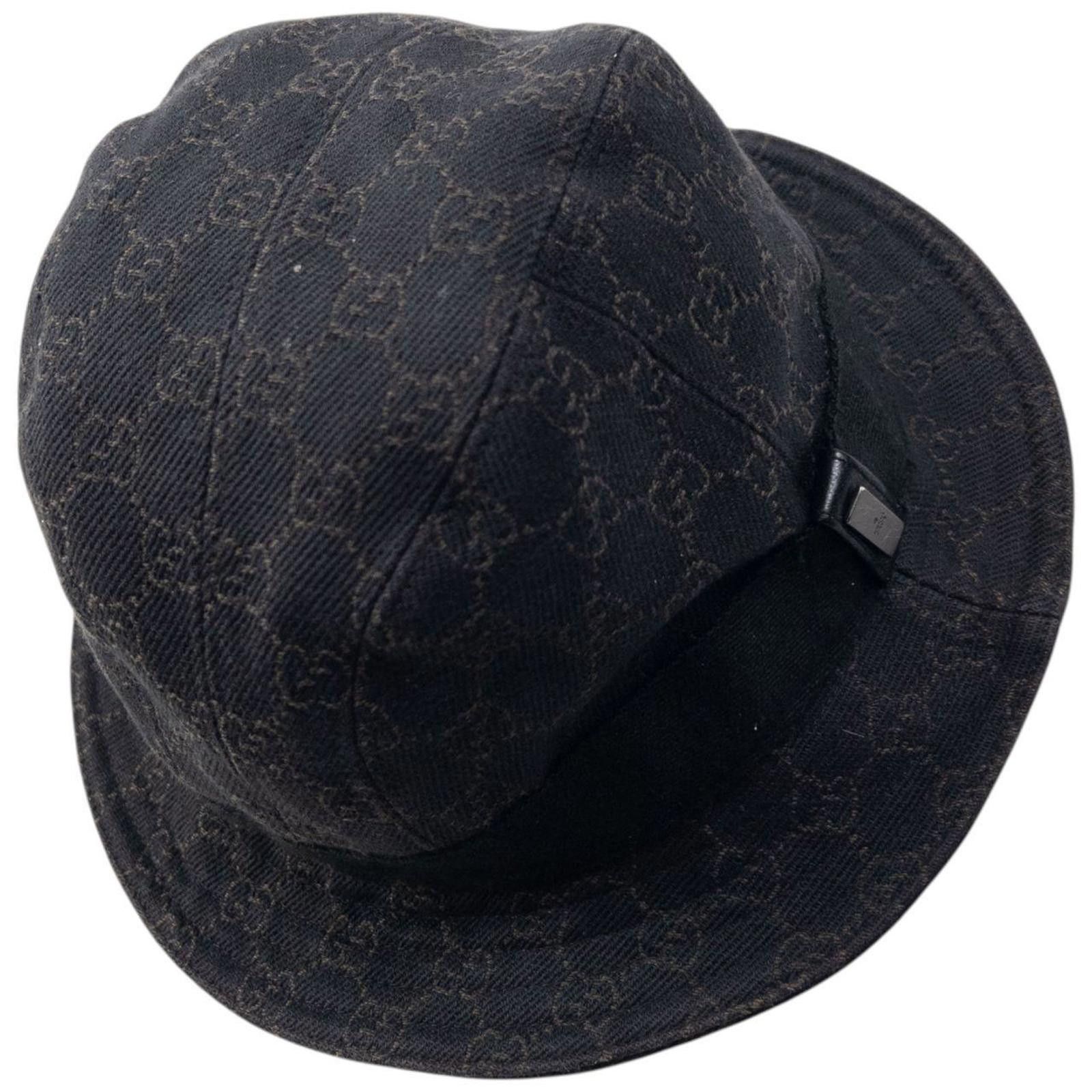 Gucci Vintage 2000s Gucci Monogram Bucket Hat Size M Size ONE SIZE - 7 Thumbnail