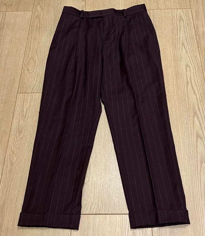 24 WACKO MARIA STRIPED 2024 PLEATED TROUSER WACKO MARIA/DICKIES