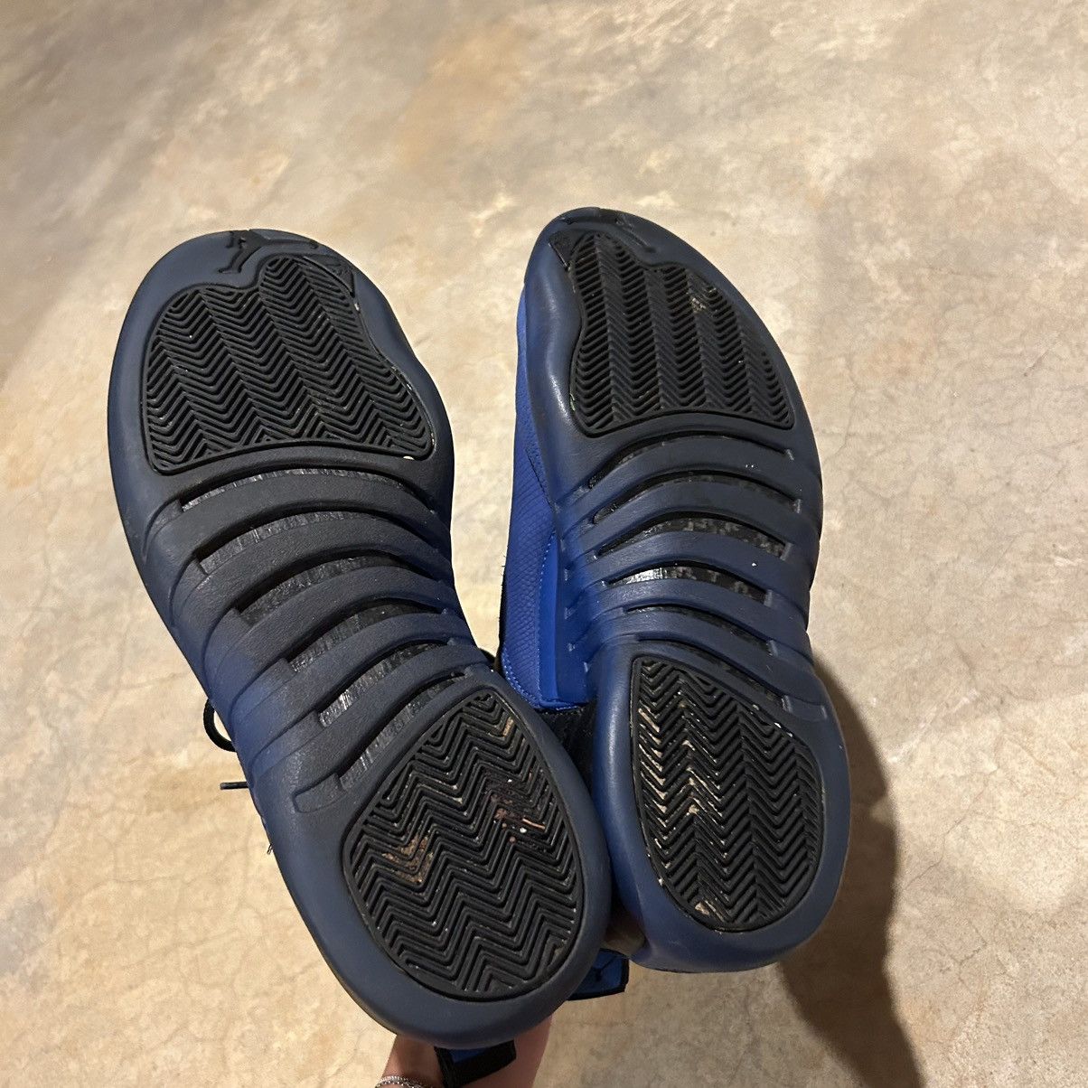 Jordan Brand × Nike Air Jordan 12 Retro Black Game Royal 2019 US 12 Size US 12 / EU 45 - 6 Thumbnail