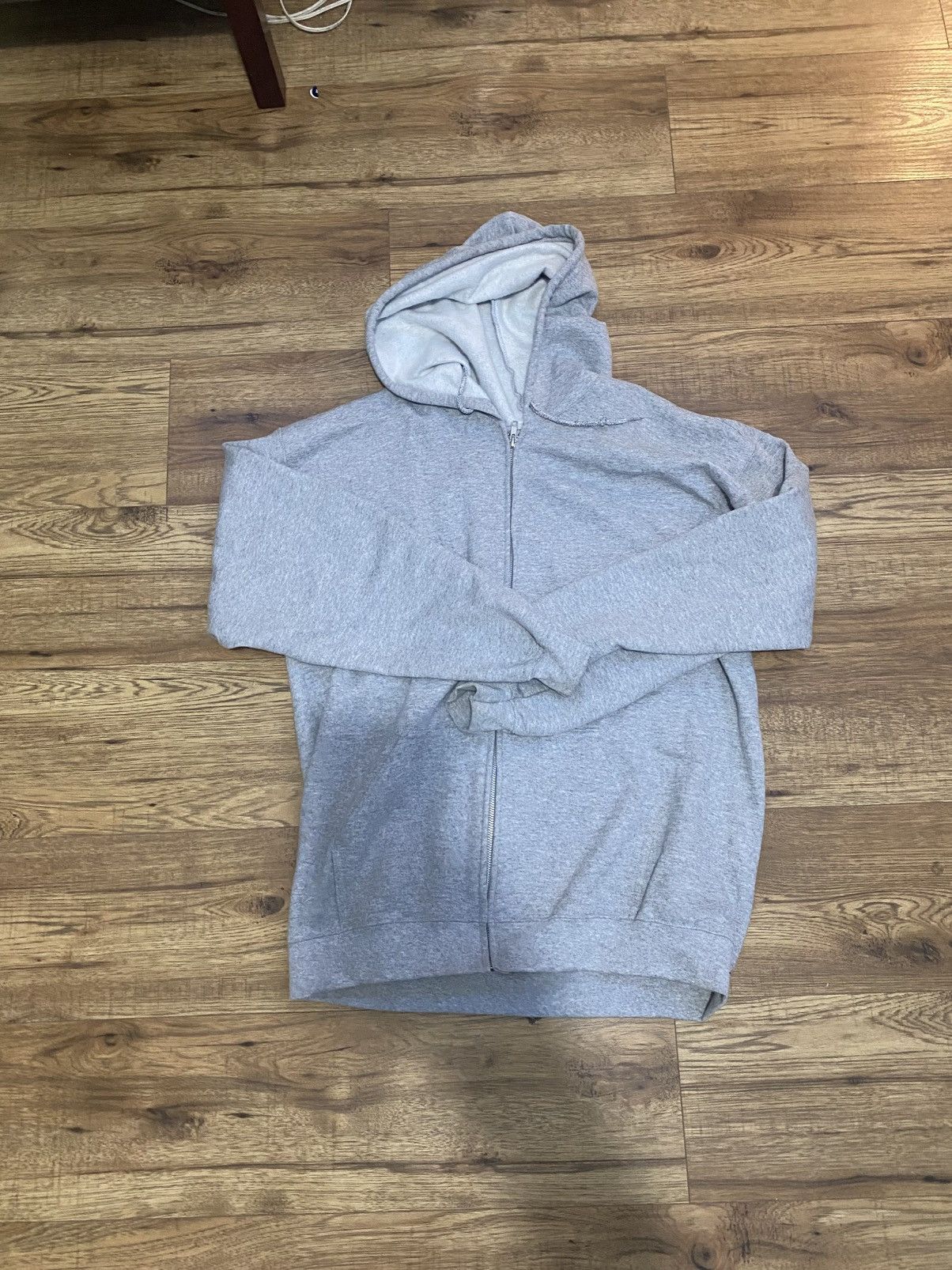 Other Vintage Gray zip up hoodie Size US L / EU 52-54 / 3 - 1 Thumbnail