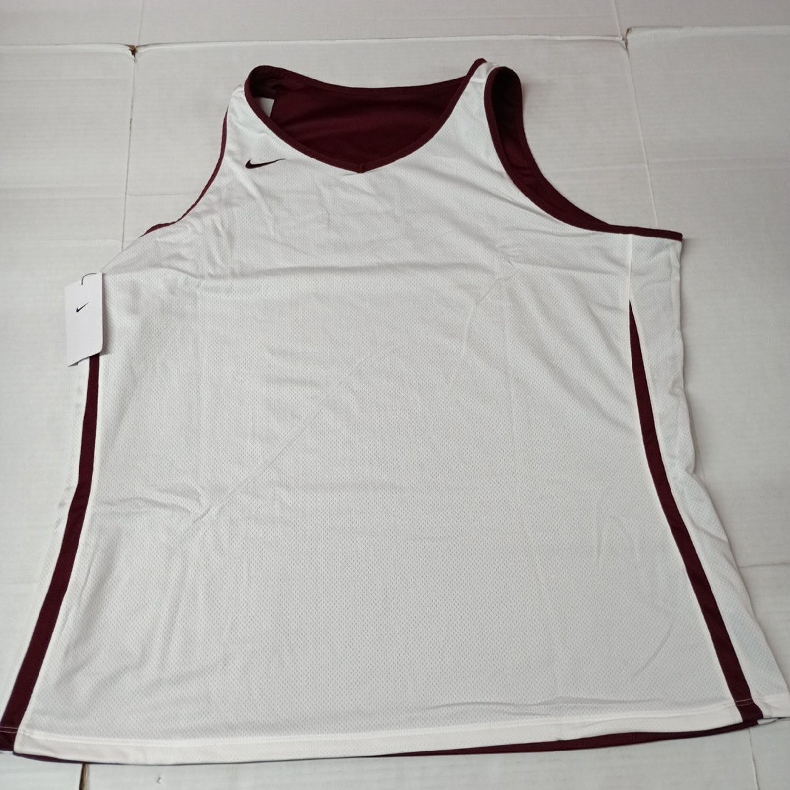 Nike Nike Dri-Fit Reversible Basketball Jersey Womens 3XLT Maroon Size 3XL / US 20-22 - 7 Thumbnail