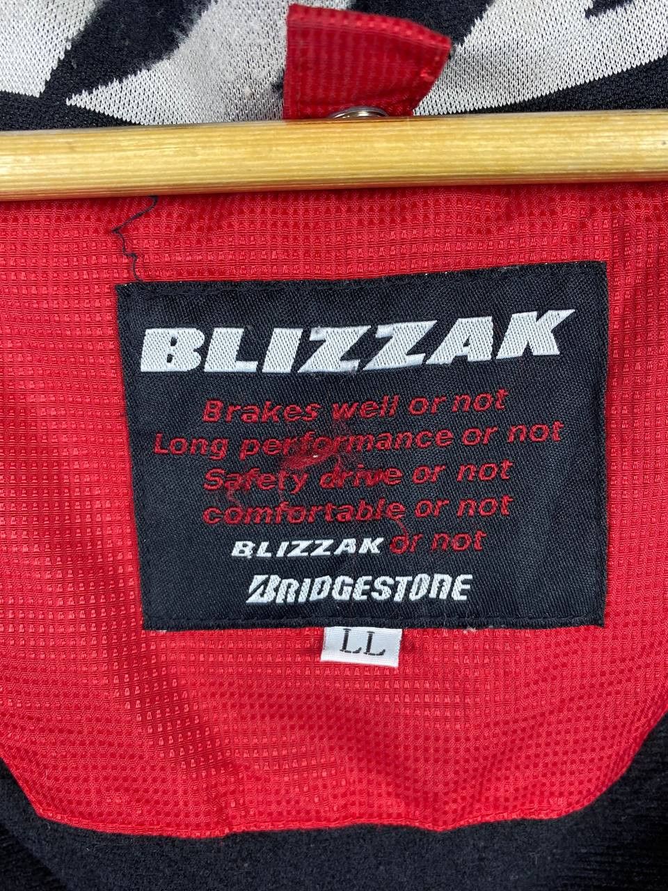 Japanese Brand blizzak bridgestone jacket oil stain Size US XL / EU 56 / 4 - 9 Thumbnail