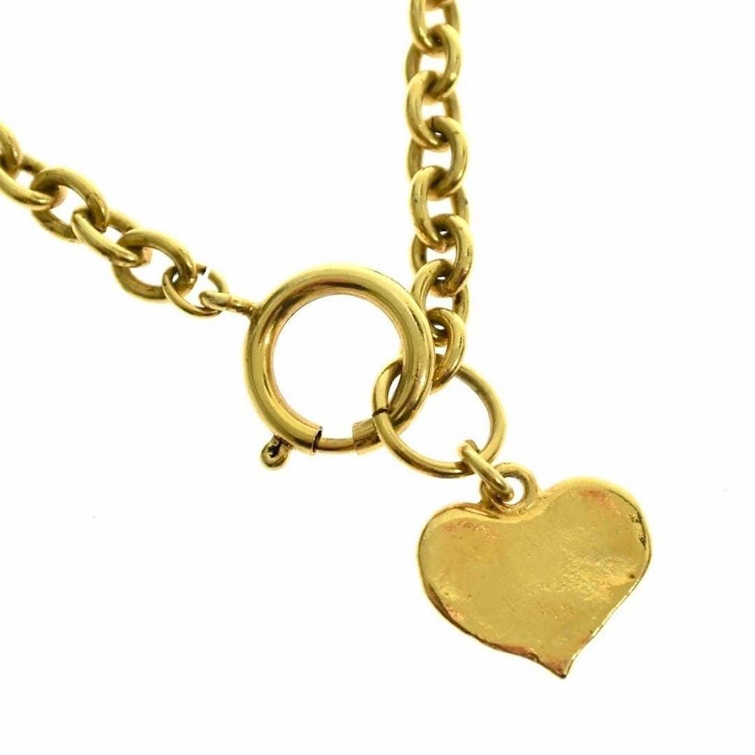 Moschino Vintage Moschino golden chain necklace with Give Me Love top Size ONE SIZE - 8 Thumbnail