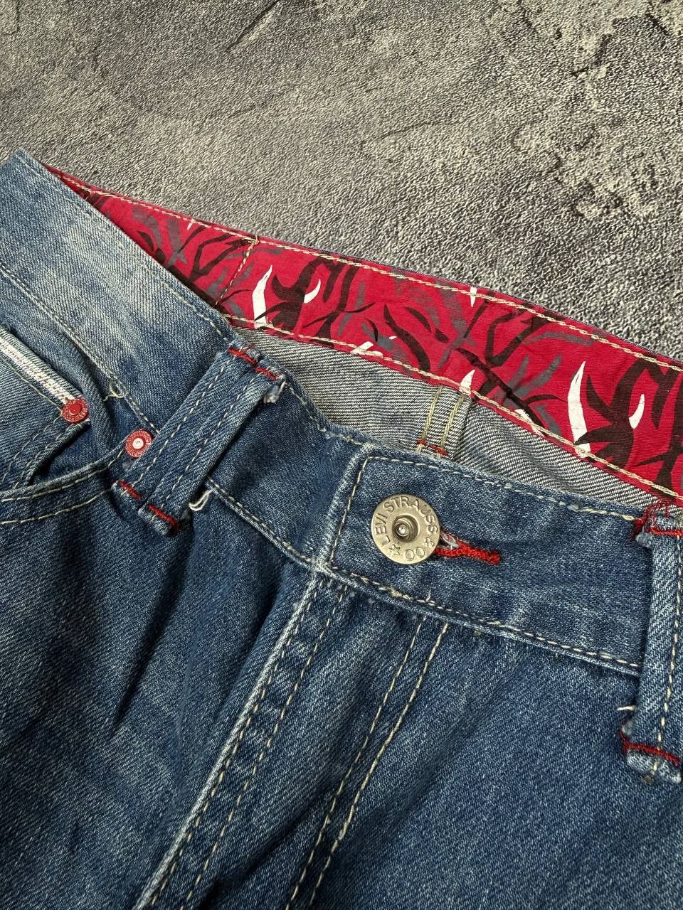 CLOT × Levi's Rare Levi's X Fragment Distressed Archieve Denim Y2K Size US 34 / EU 50 - 7 Thumbnail