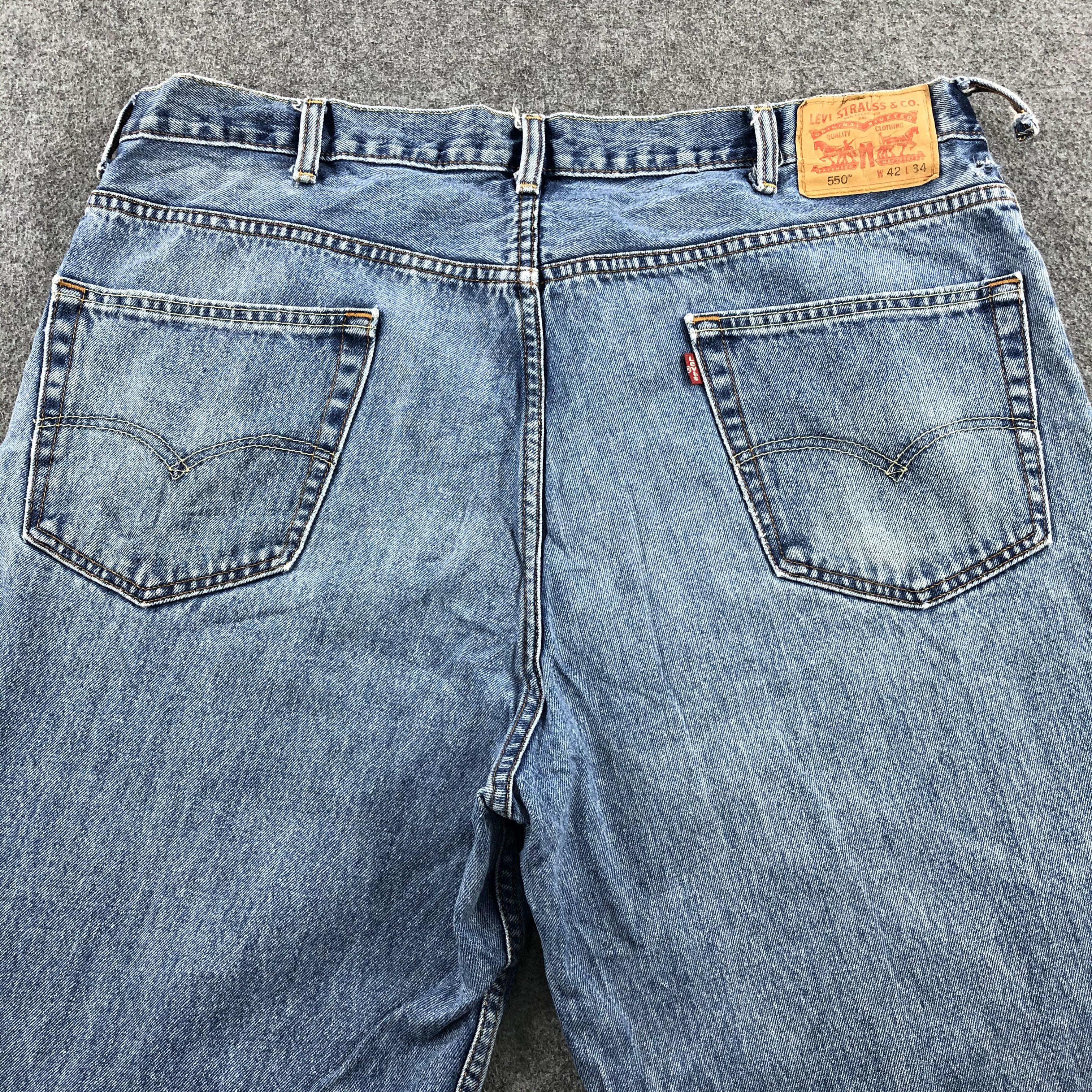 Levi's × Vintage Vintage Blue Wash Levis 550 Jeans-JM1975 Size US 43 - 6 Thumbnail