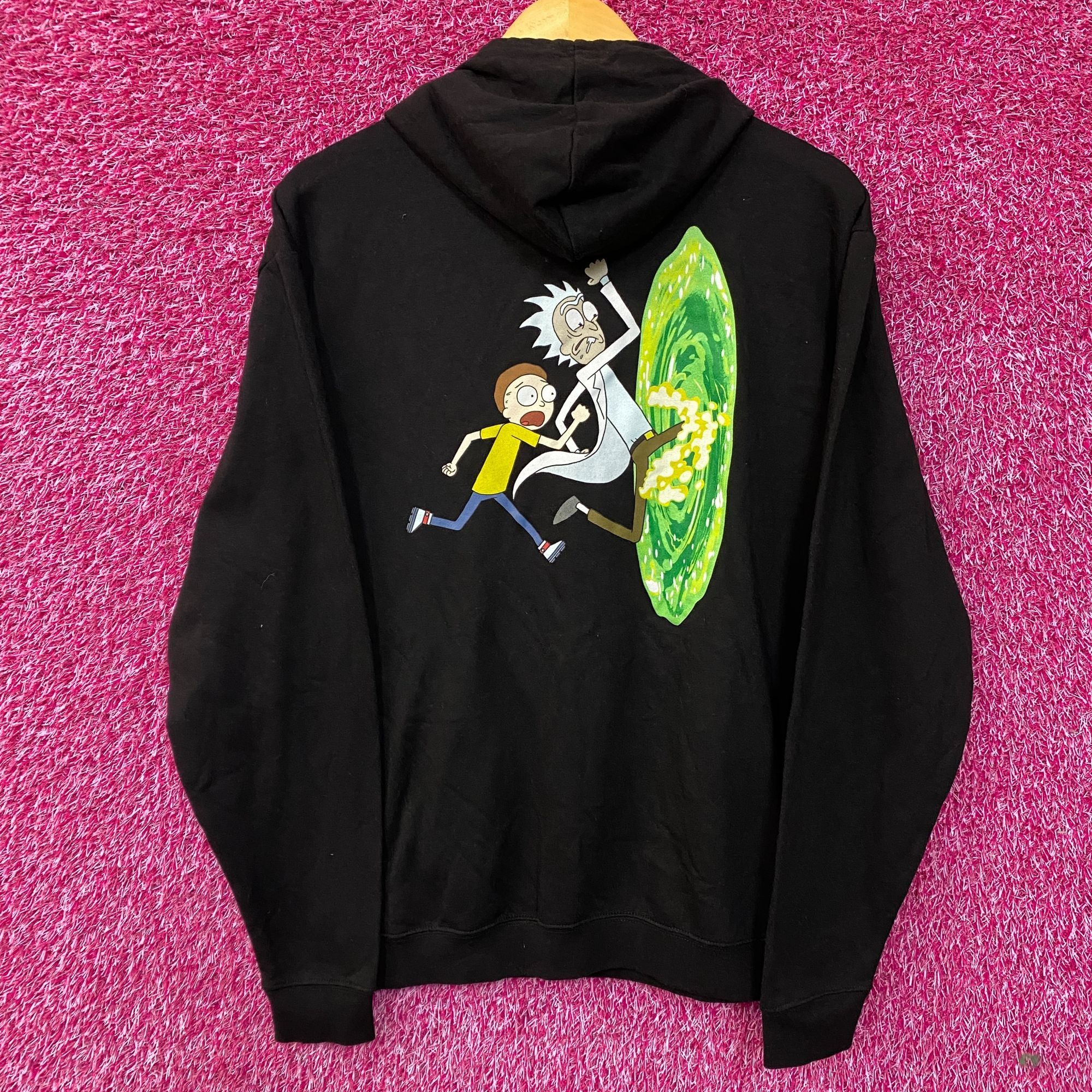 Ripple Junction Adult Swim Rick & Morty Animated Series Hoodie Medium Size US M / EU 48-50 / 2 - 4 Thumbnail