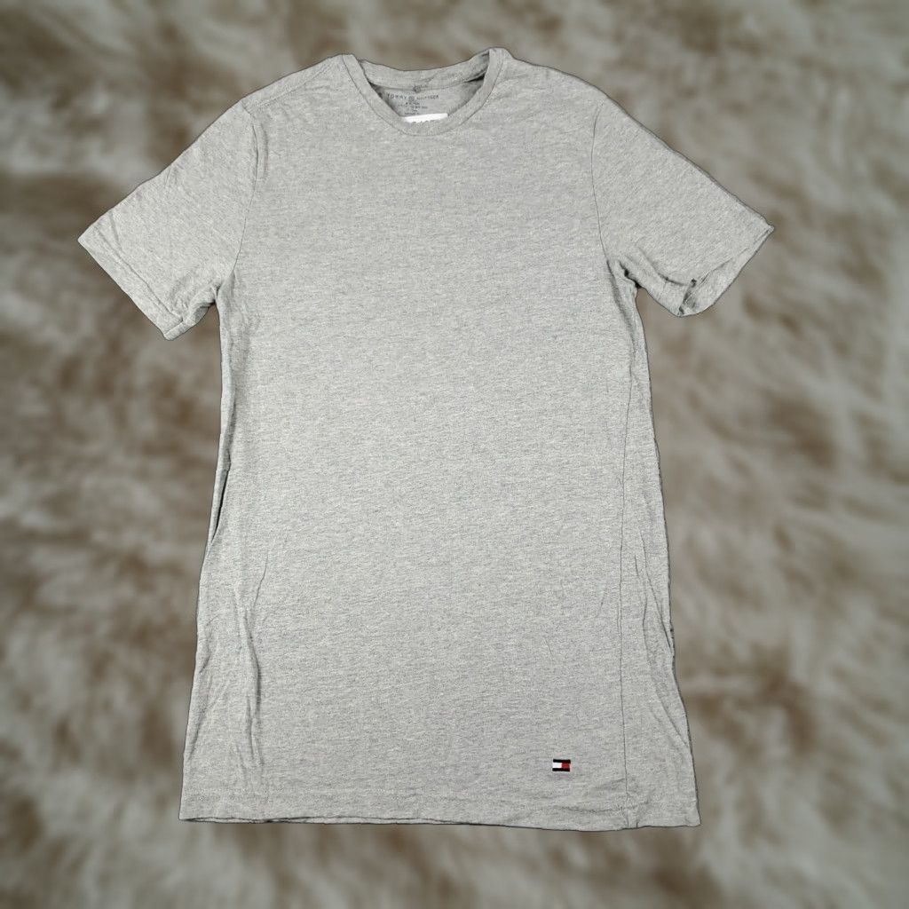 Tommy Hilfiger Tommy Hilfiger Shirt Dress Womens Small Gray Casual Size S / US 4 / IT 40 - 1 Thumbnail