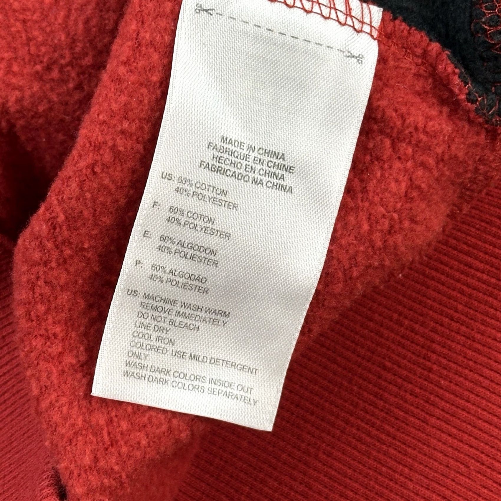 Adidas Vintage Adidas Hoodie Mens Small Red CASL Soccer Graphic Training Pullover Y2K Size US S / EU 44-46 / 1 - 6 Thumbnail