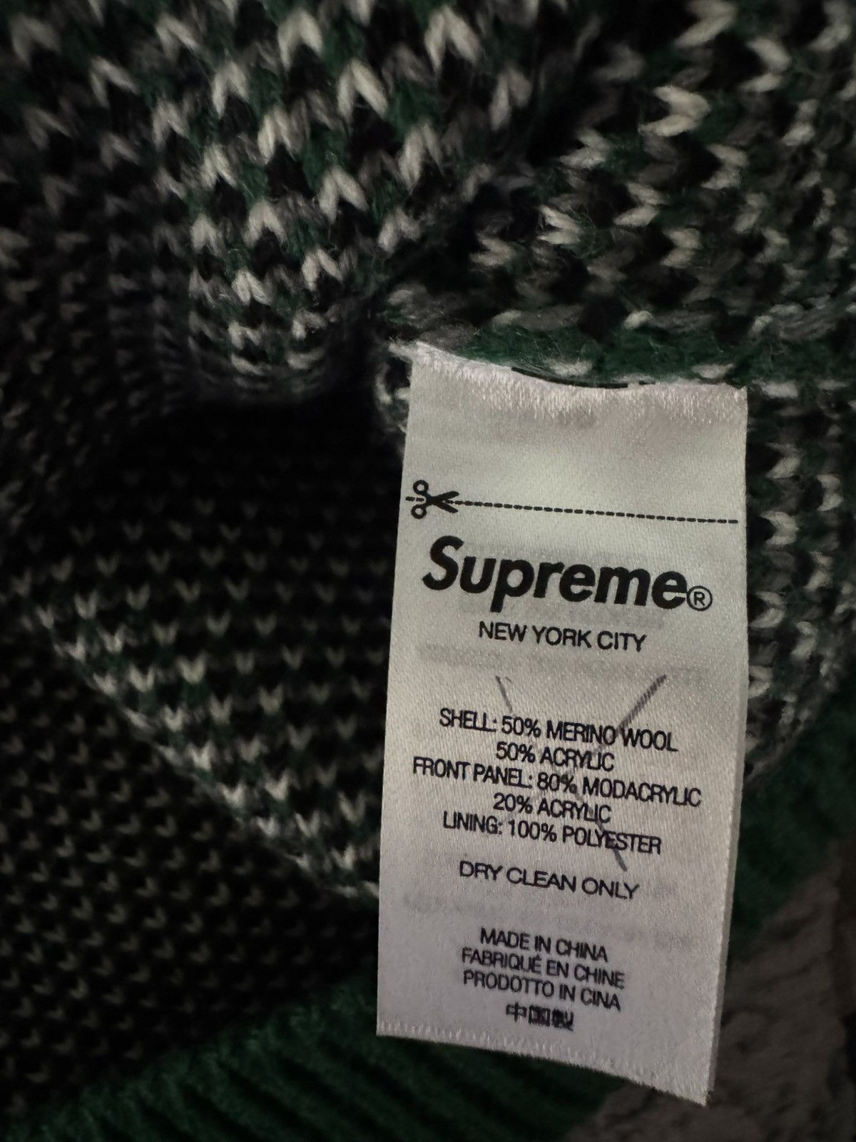 Supreme Supreme Small Box Polo Sweater Size US L / EU 52-54 / 3 - 6 Thumbnail
