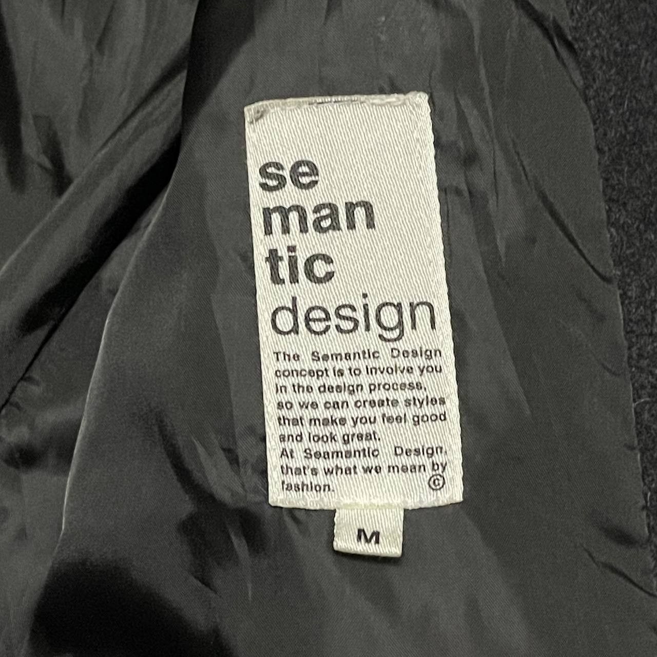 semanticdesign Semantic Design Wool Fur Hooded Jacket Size US M / EU 48-50 / 2 - 10 Thumbnail