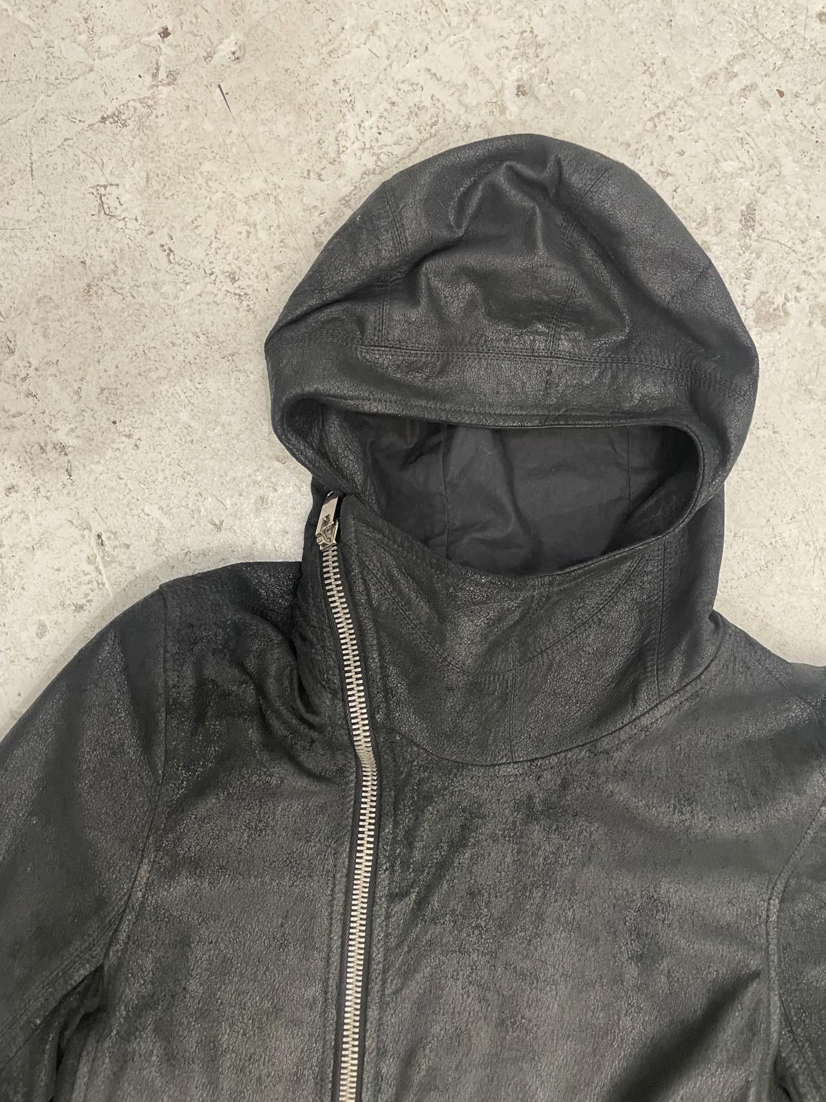 Rick Owens Rick Owen’s blistered leather black scuba jacket Size US XS / EU 42 / 0 - 5 Thumbnail