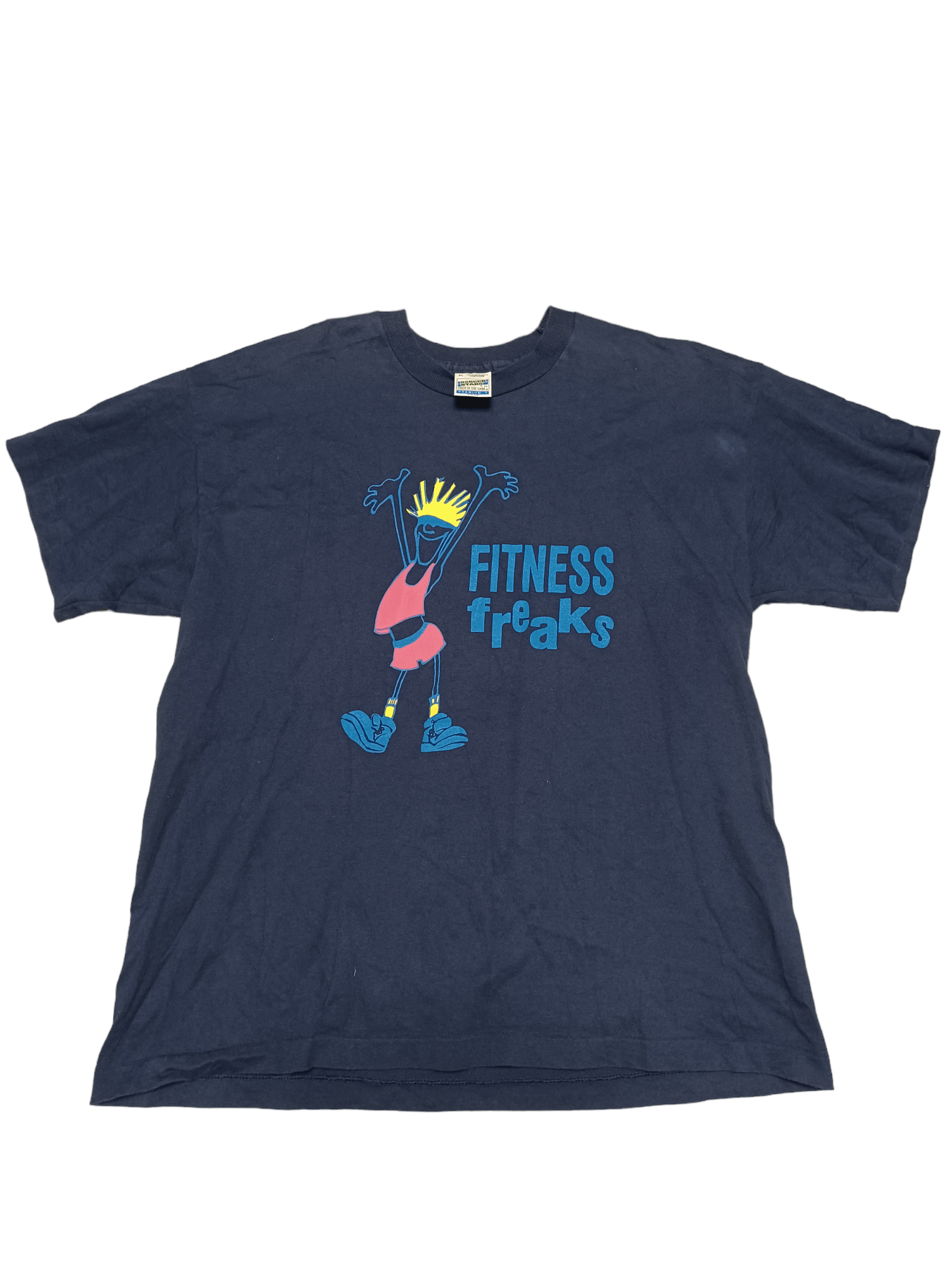 Fruit Of The Loom FITNESS FREAKS SCREEN STARS 90S SINGLE STITCH VINTAGE TEE Size US L / EU 52-54 / 3 - 1 Thumbnail