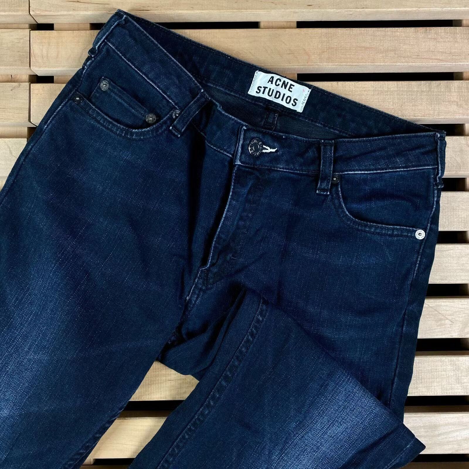 Acne Studios Womens Jeans Acne Studios Size 28 Blue Size 28" / US 6 / IT 42 - 2 Thumbnail