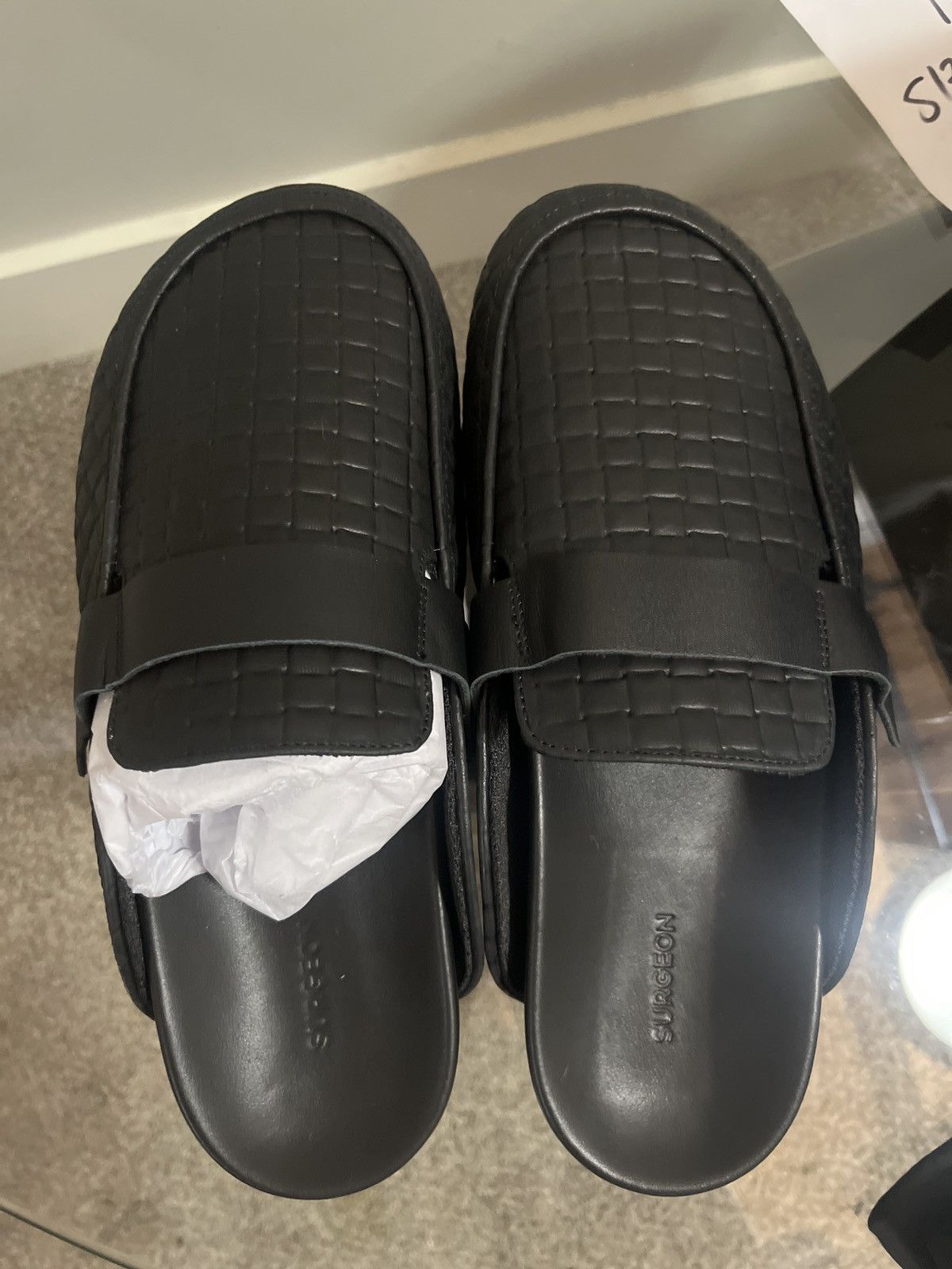 The Shoe Surgeon The Shoe Surgeon - Black Woven Loafer Size US 9 / EU 42 - 3 Thumbnail
