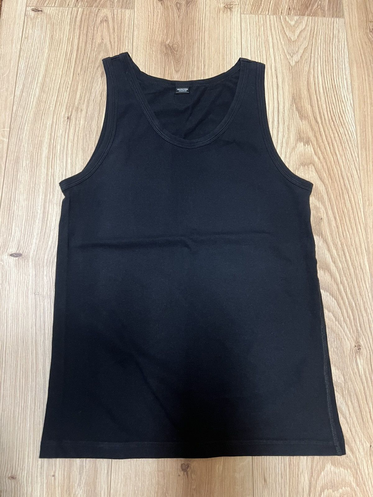 Balenciaga Balenciaga Sleeveless Jersey Tanktop L 2021 Black Grailed