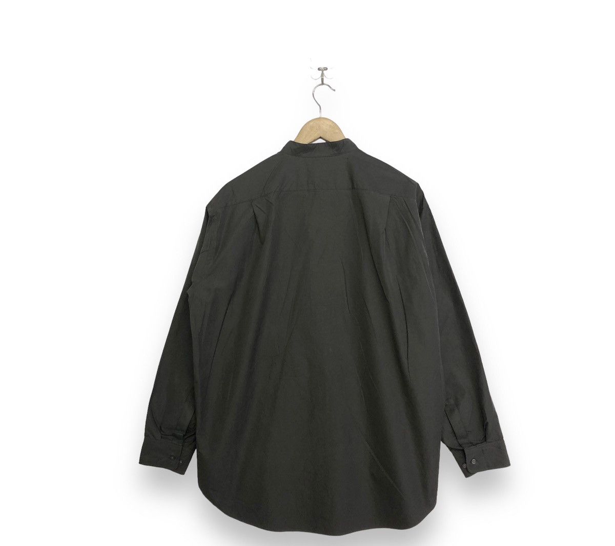 Japanese Brand Jill Sander X Uniqlo Stand Collar Designer Button Shirt Size US M / EU 48-50 / 2 - 3 Thumbnail