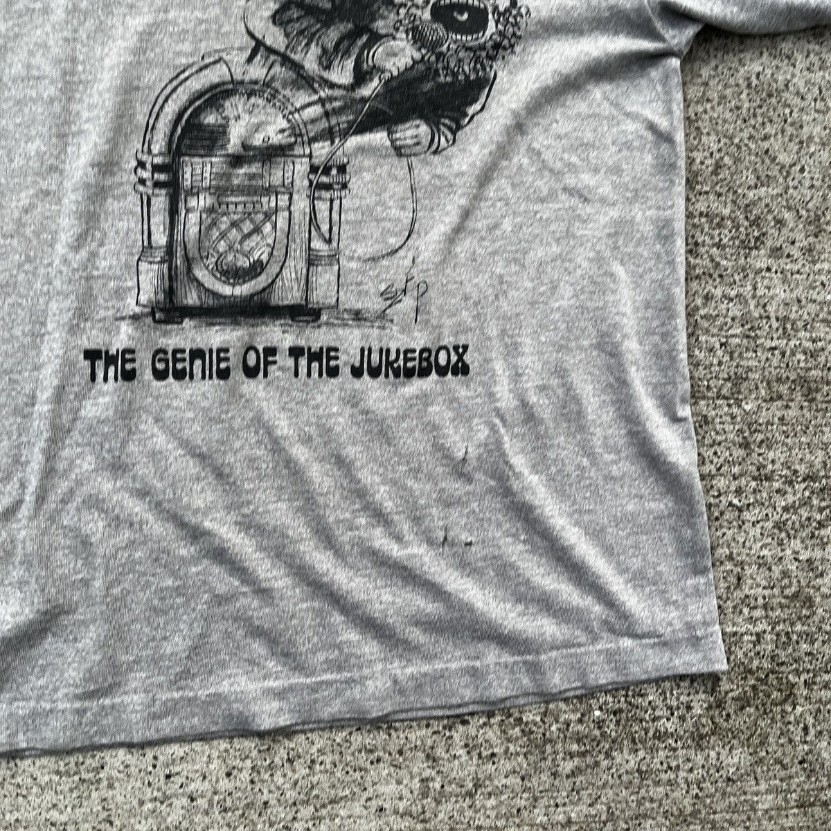 Vintage Vintage The Genie Of The Jukebox T-Shirt 80’s M Size US M / EU 48-50 / 2 - 6 Thumbnail