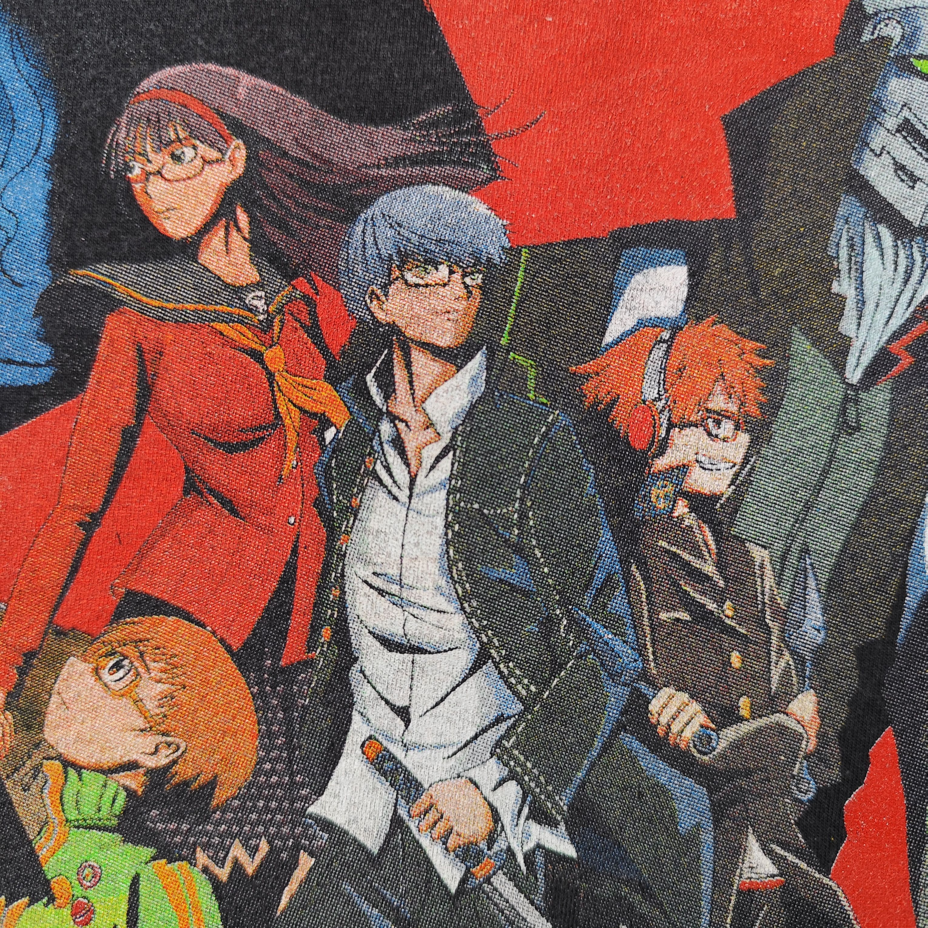 Anime × Japanese Brand RARE ANIME Persona 4 x Evangelion Yu Narukami Size XL Size US XL / EU 56 / 4 - 2 Thumbnail