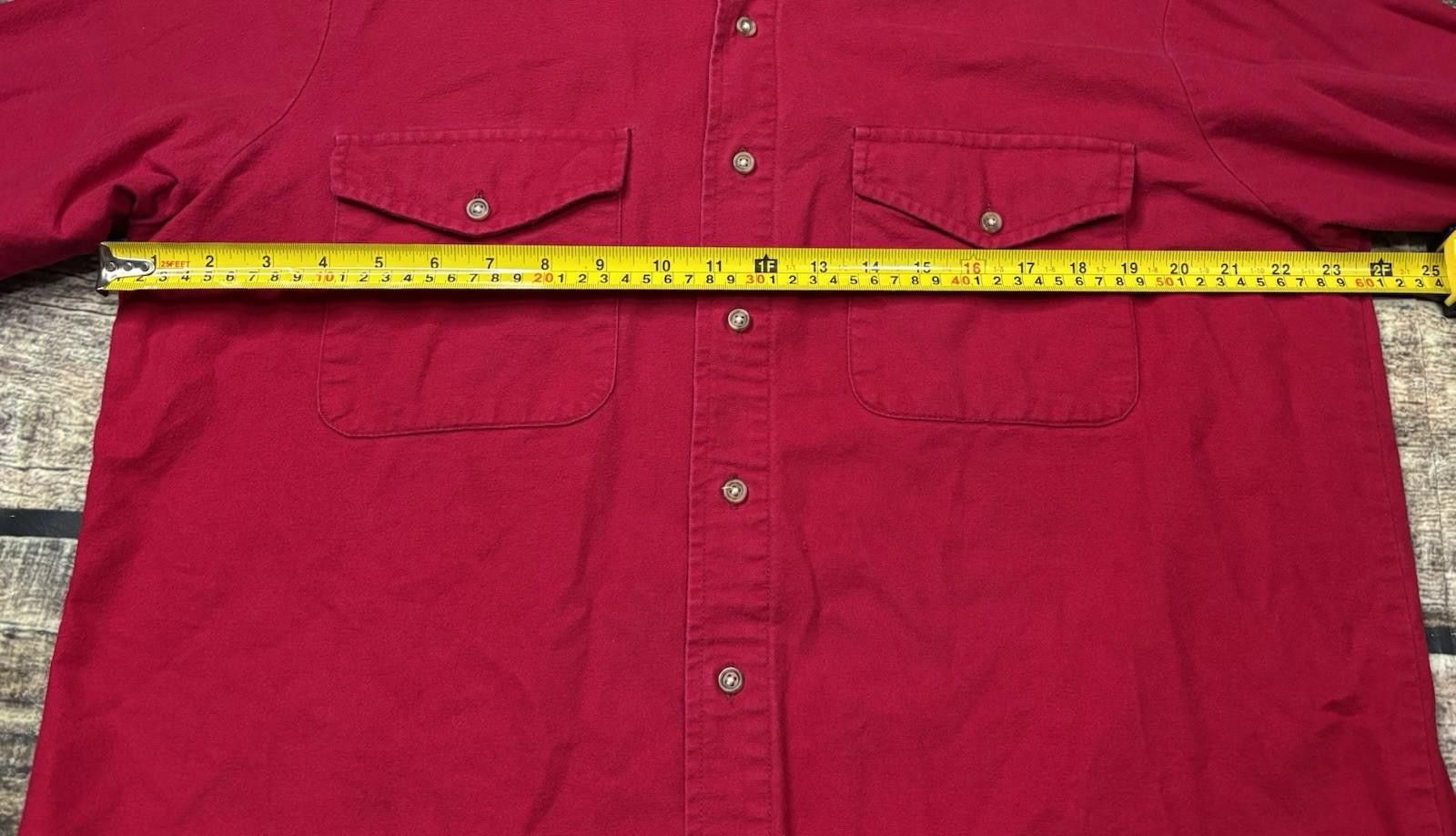 Other Backpacker Sportswear Shirt Mens Large Chamois Cloth Cotton Size US L / EU 52-54 / 3 - 10 Thumbnail