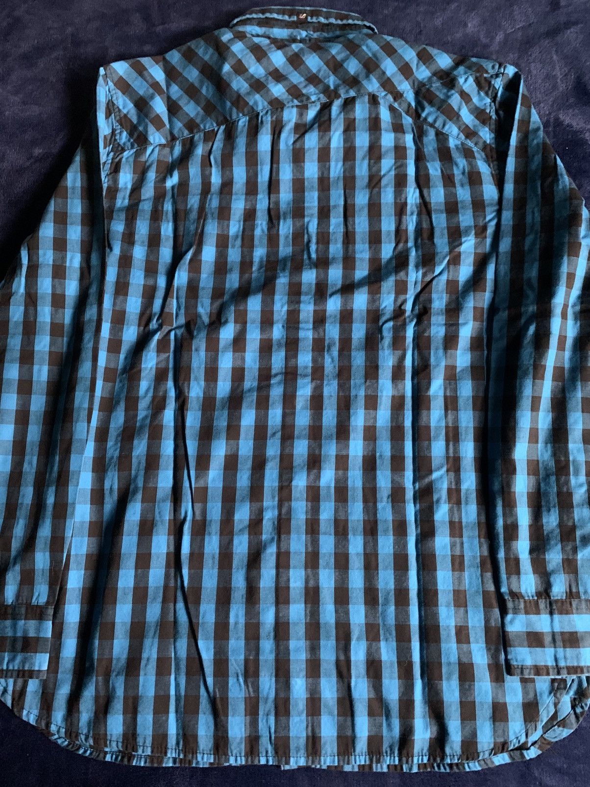 Other Amplify Mens Button Up Shirt Men Workwear Casual Old Vintage Size US L / EU 52-54 / 3 - 6 Thumbnail