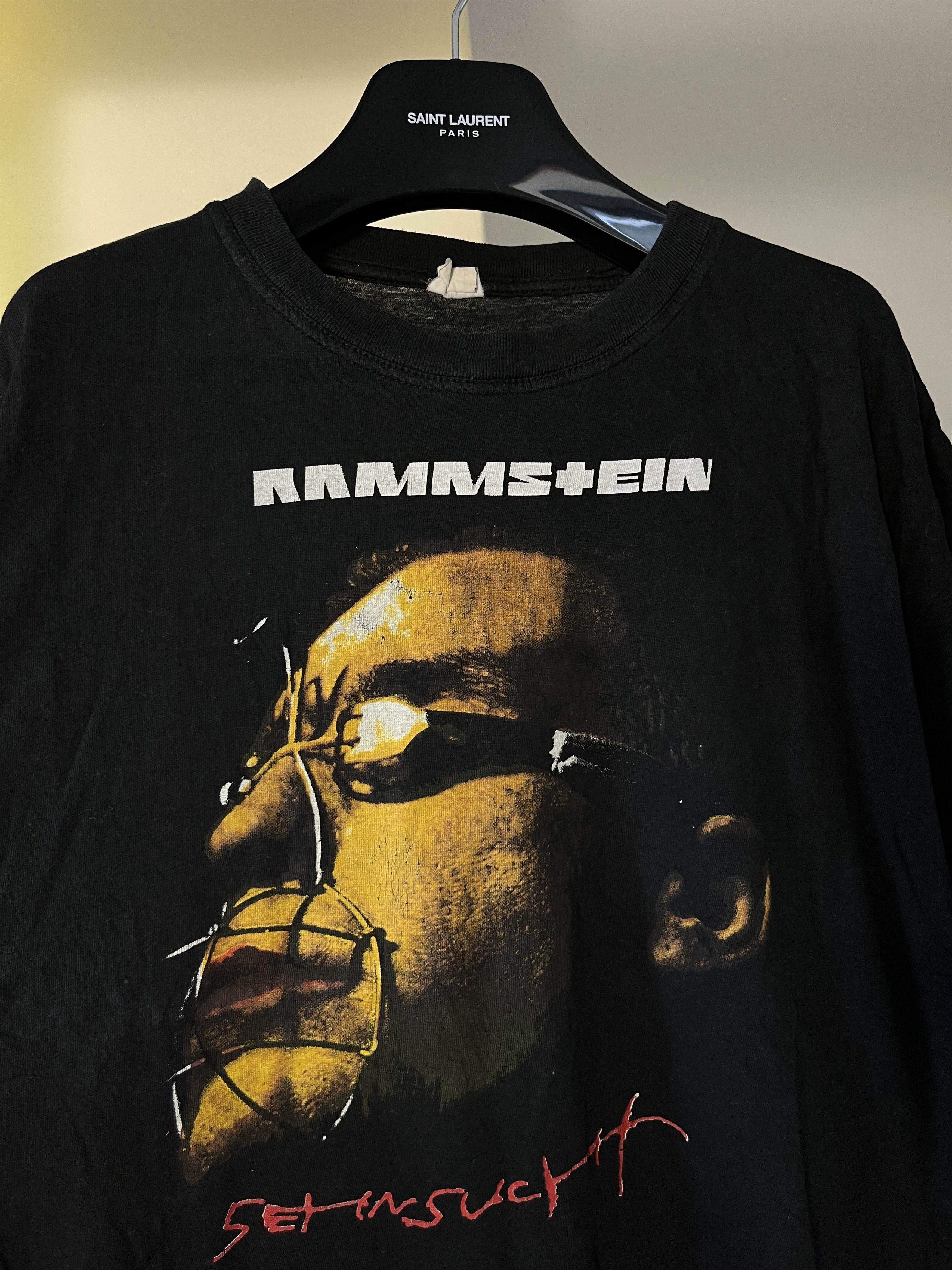 Band Tees × Vintage 1997 Rammstein Sehnsucht Album Cover Size US XL / EU 56 / 4 - 3 Thumbnail