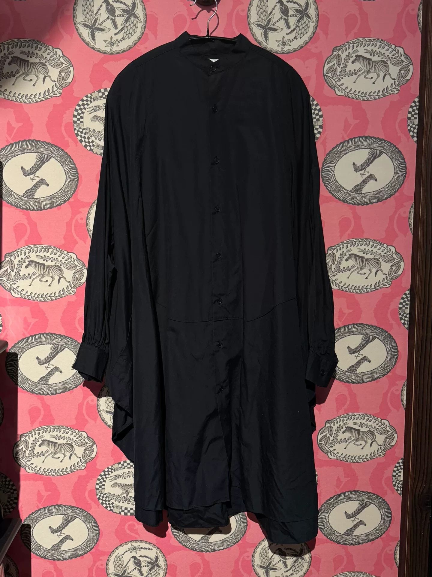 Noir Kei Ninomiya black oversized batwing sleeve shirt Size M / US 6-8 / IT 42-44 - 1 Thumbnail