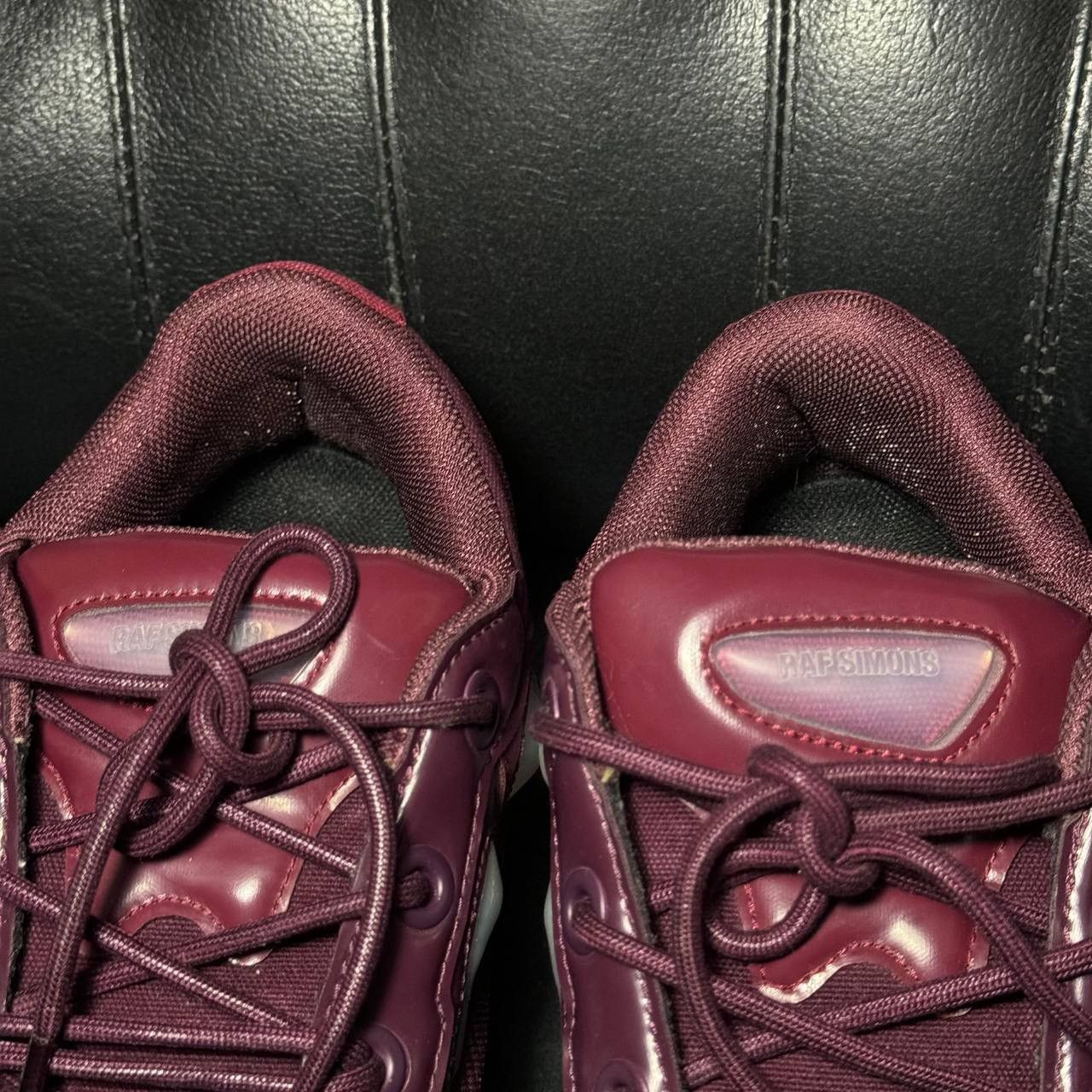 Adidas × Raf Simons 10,5us Adidas Raf Simons ozweego Burgundy Size US 10.5 / EU 43-44 - 8 Thumbnail