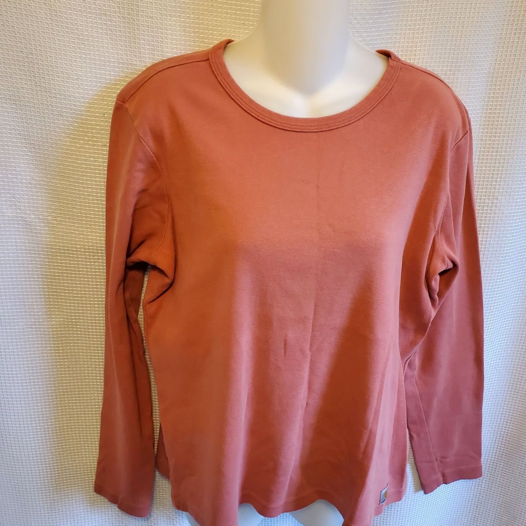 Carhartt Carhartt Shirt Womens XL Pink Vintage Y2K Crewneck L/S Casual Top Size XL / US 12-14 / IT 48-50 - 5 Thumbnail