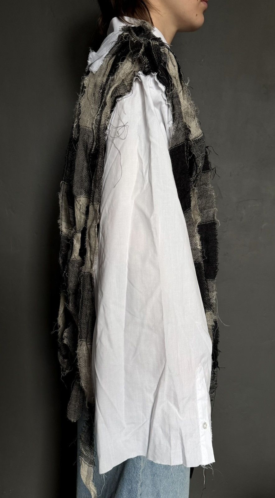 Handmade avant-garde shirt Size US L / EU 52-54 / 3 - 2 Thumbnail
