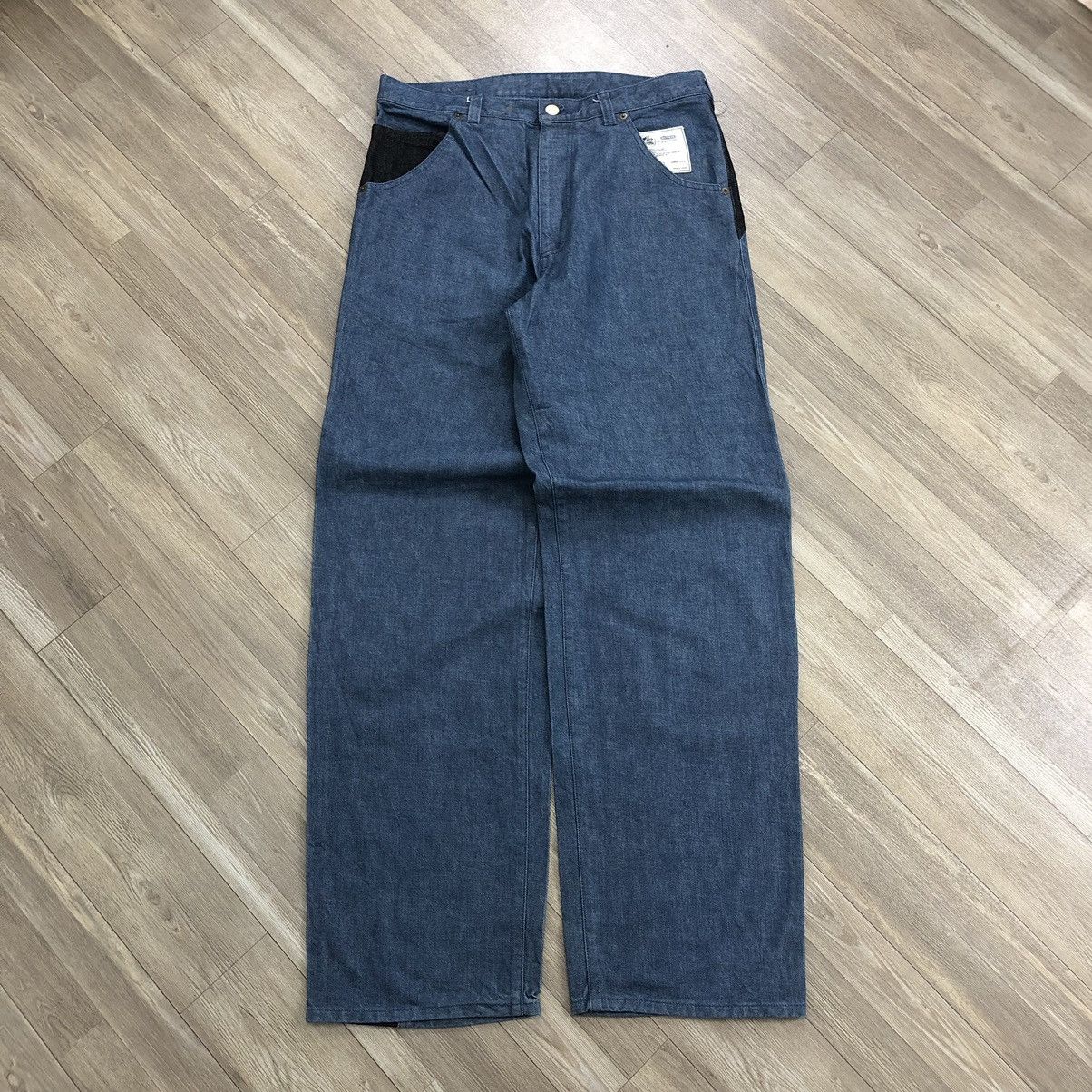 Japanese Brand × atmos Y2K Atmos Denim Nonnova Sednose Baggy Jeans Jnco Style Size US 34 / EU 50 - 1 Thumbnail
