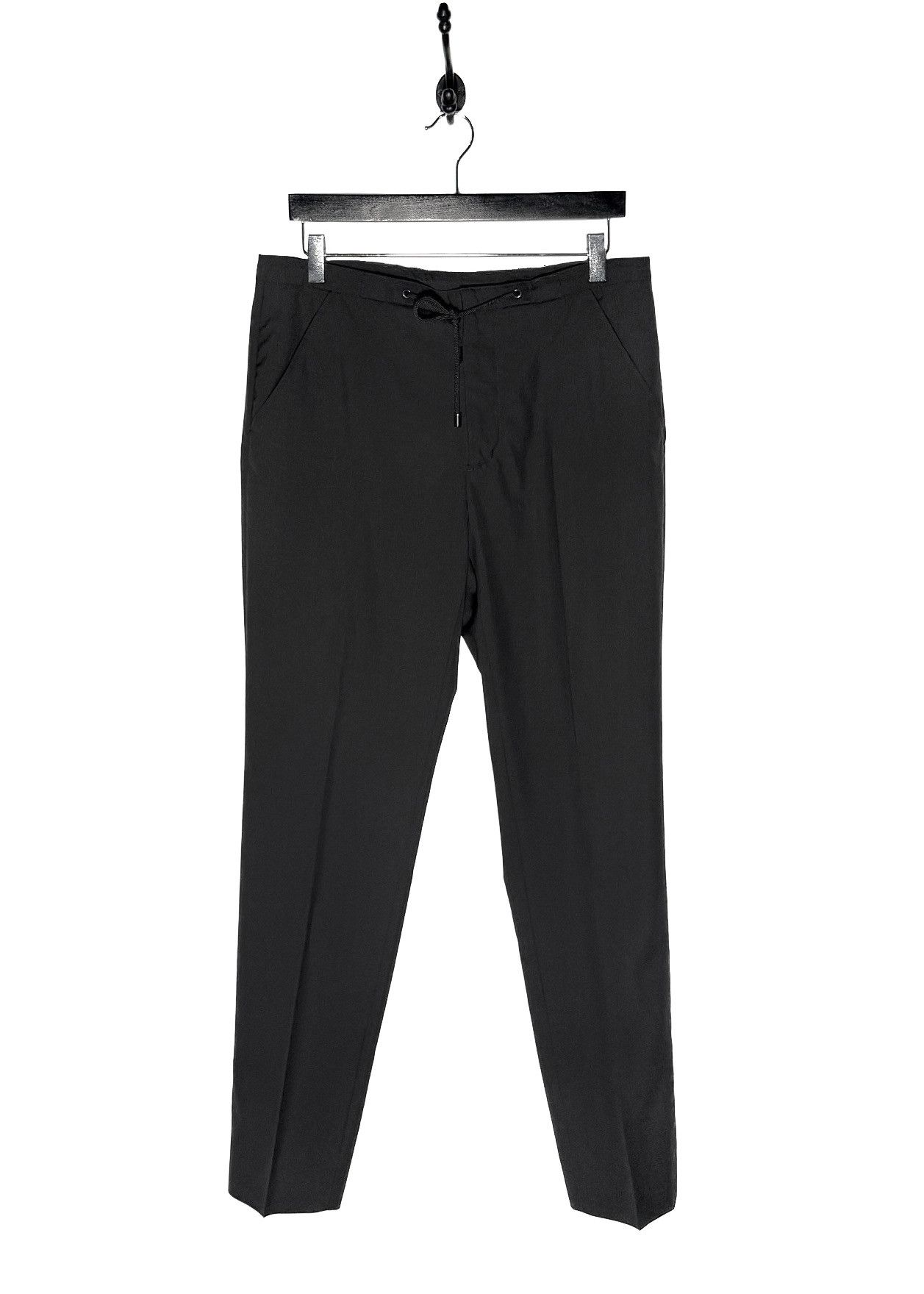 Maison Margiela Maison Margiela 2015 Black Drawstring Slim Trousers Size US 32 / EU 48 - 1 Thumbnail