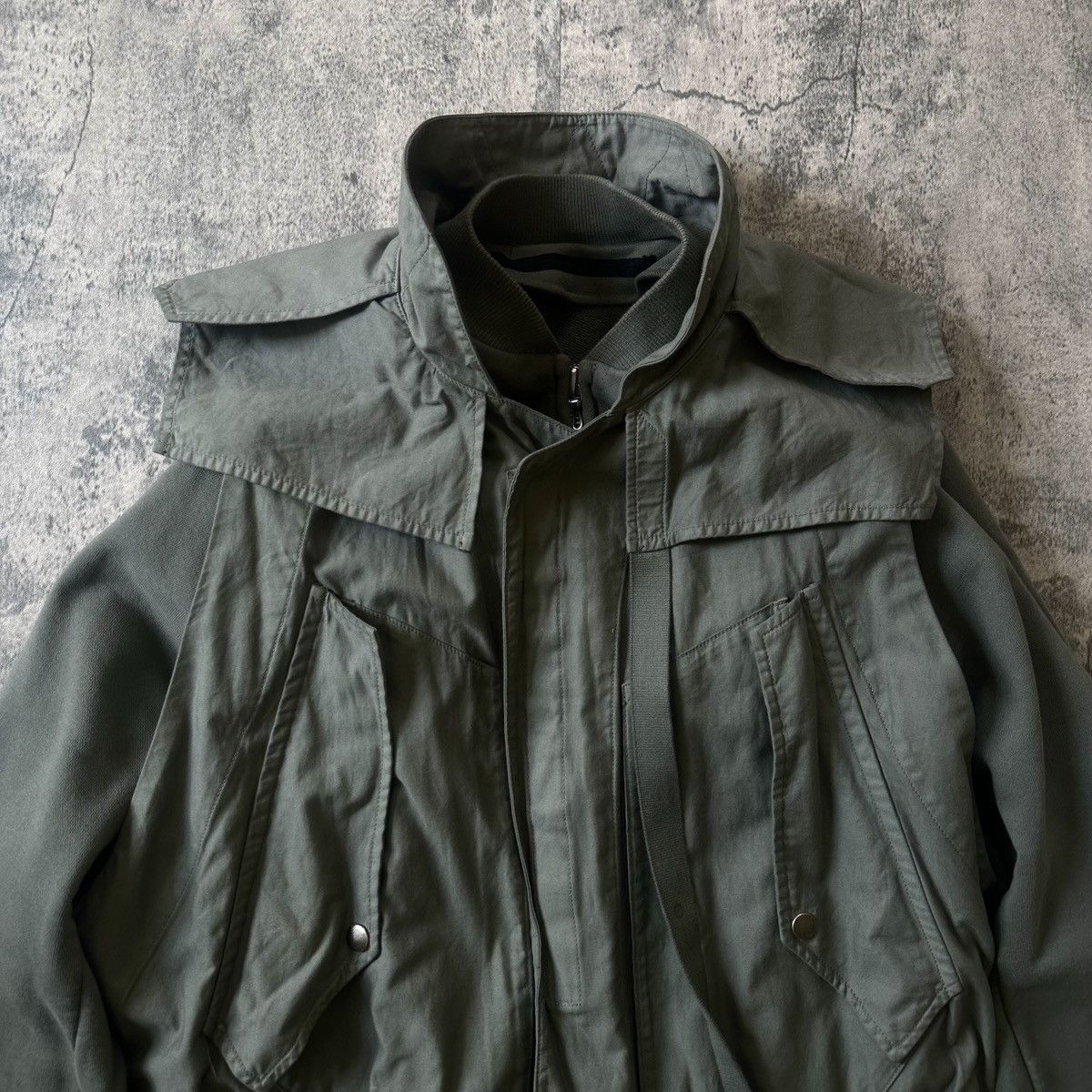 Julius AW17 Sample “Parachute” Layered Bomber Jacket Size US L / EU 52-54 / 3 - 4 Thumbnail