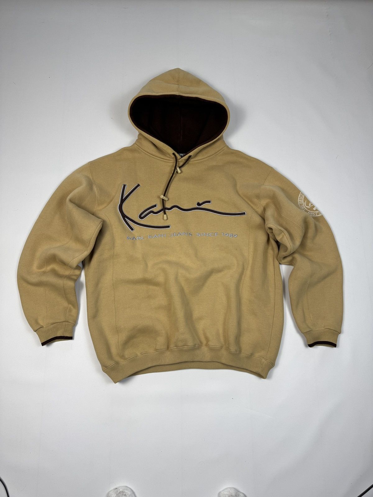 Karl Kani × Vintage Vintage Karl Kani Hoodie Big Logo 2Pac Style Size US L / EU 52-54 / 3 - 2 Thumbnail