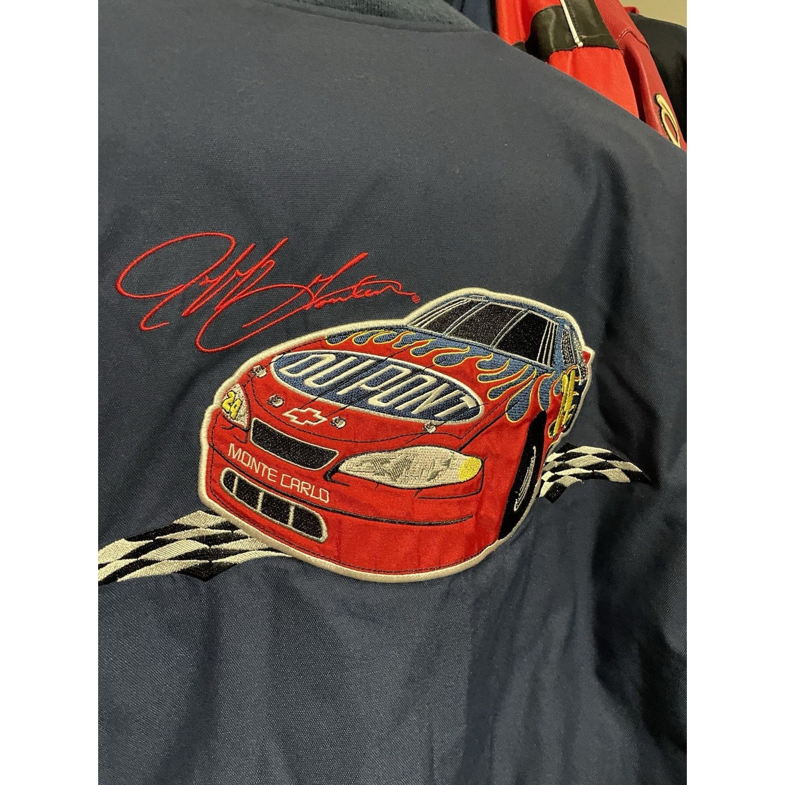 Chase Authentics Size L-NASCAR Chase Authentics DuPont Full Zip Puffer Coat Size US L / EU 52-54 / 3 - 4 Thumbnail