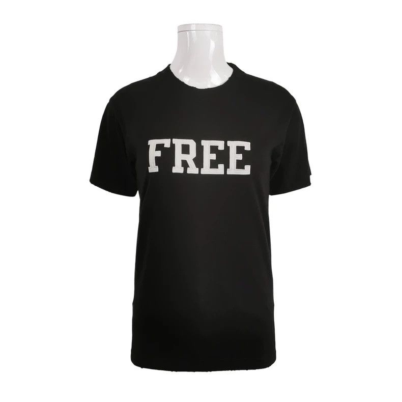 Balenciaga Balenciaga Cotton Letter Logo Crewneck Short Sleeve T-Shir Size US XXS / EU 40 - 1 Thumbnail
